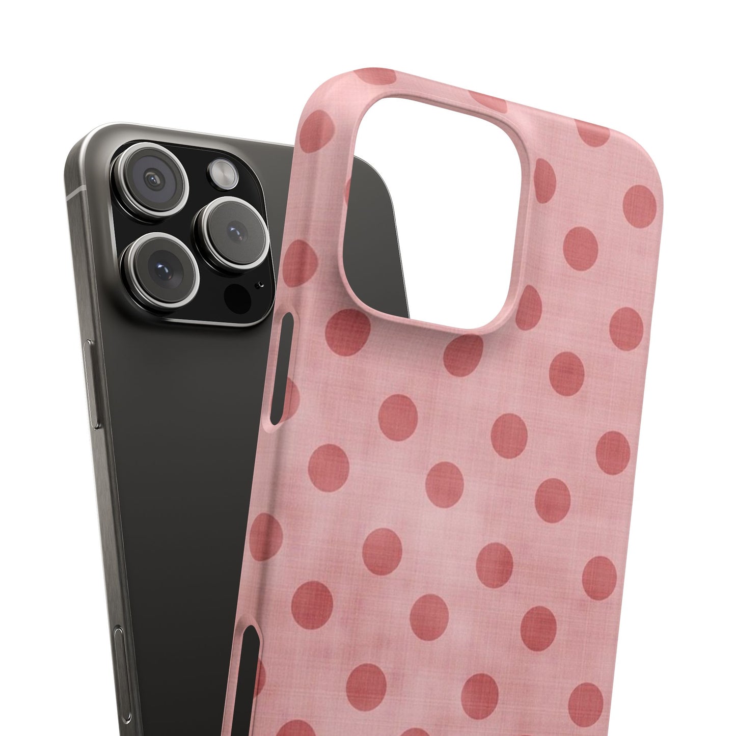Pink Polka Dot Case