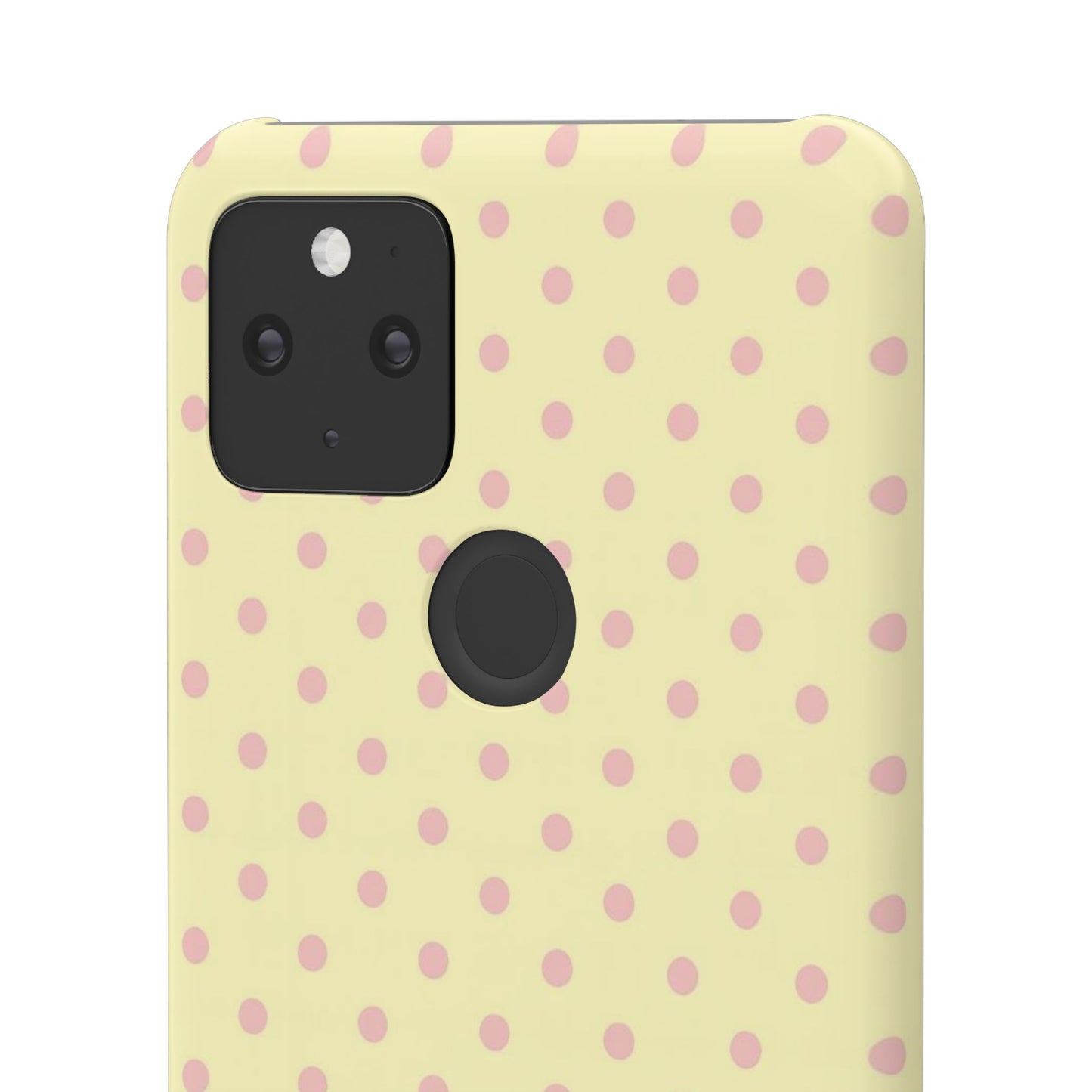 Yellow-Pink Polka Dot Phone Case