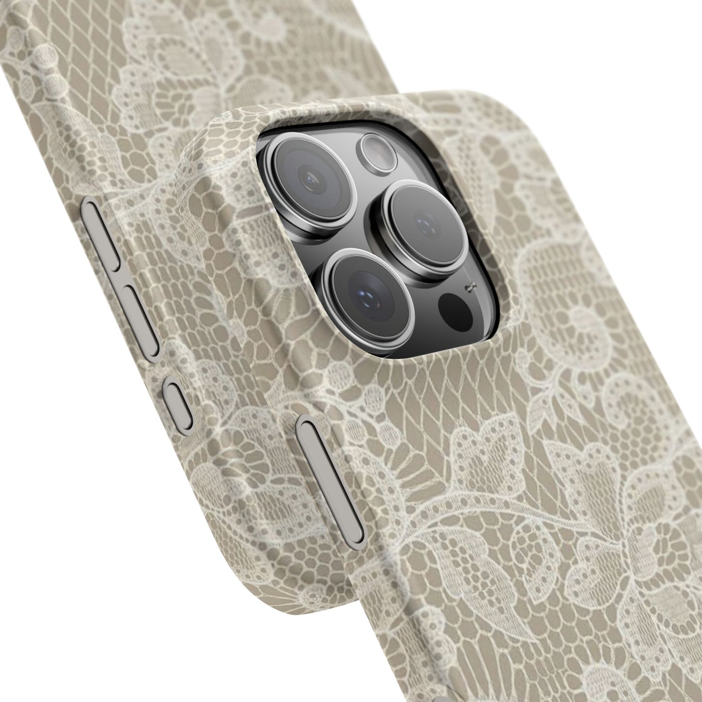 White Lace Phone Case