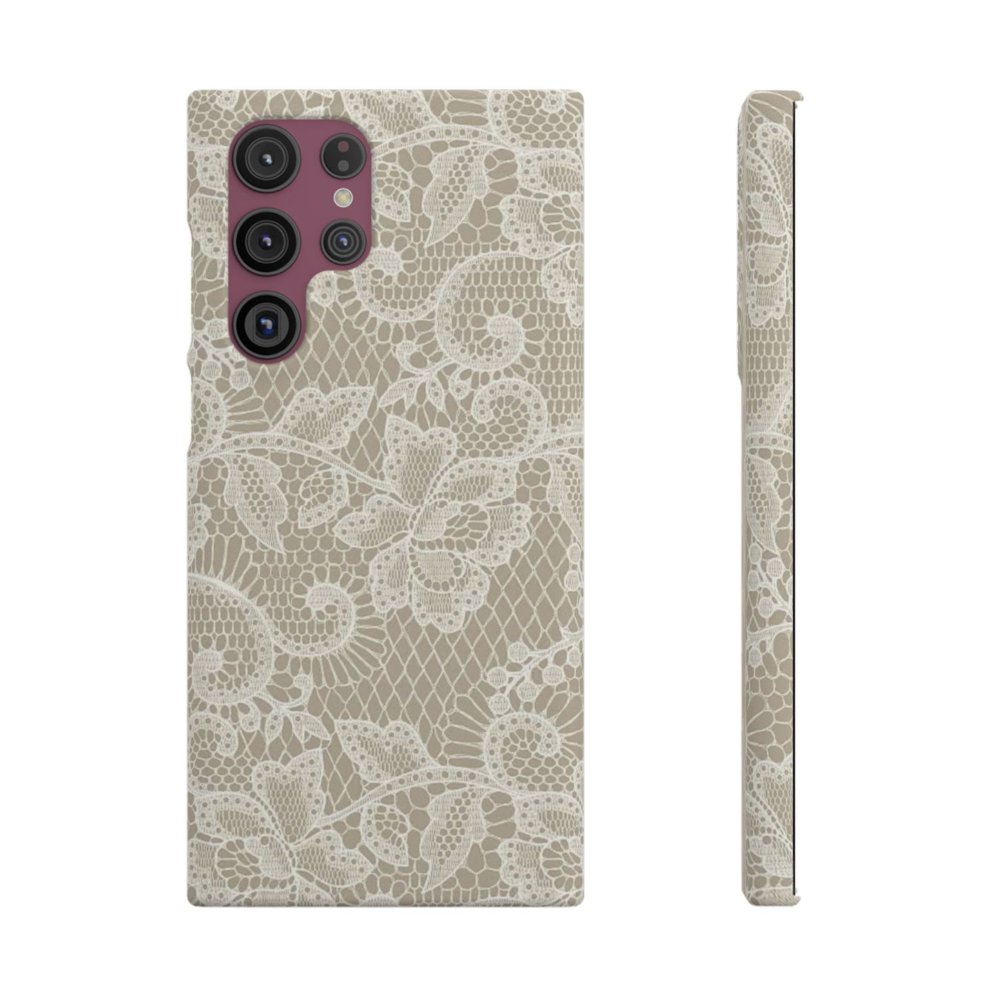 White Lace Phone Case