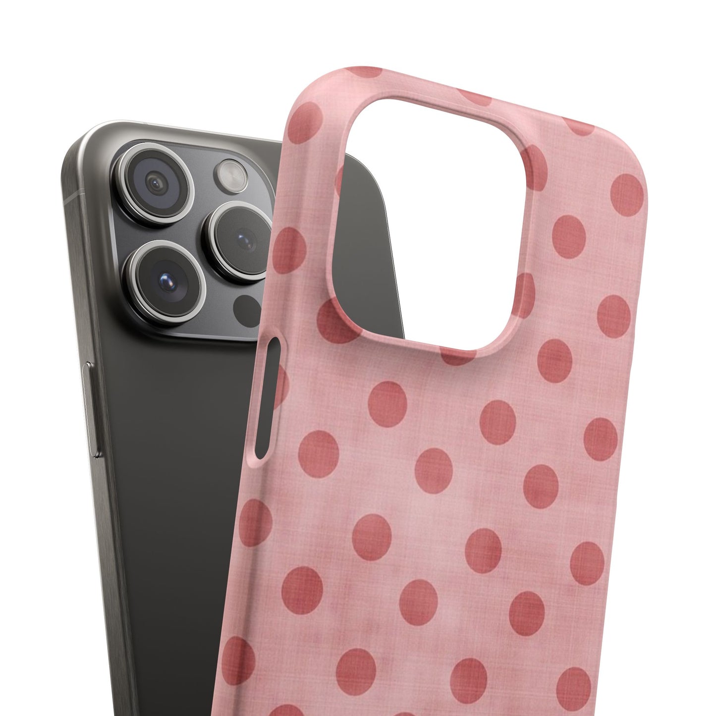 Pink Polka Dot Case