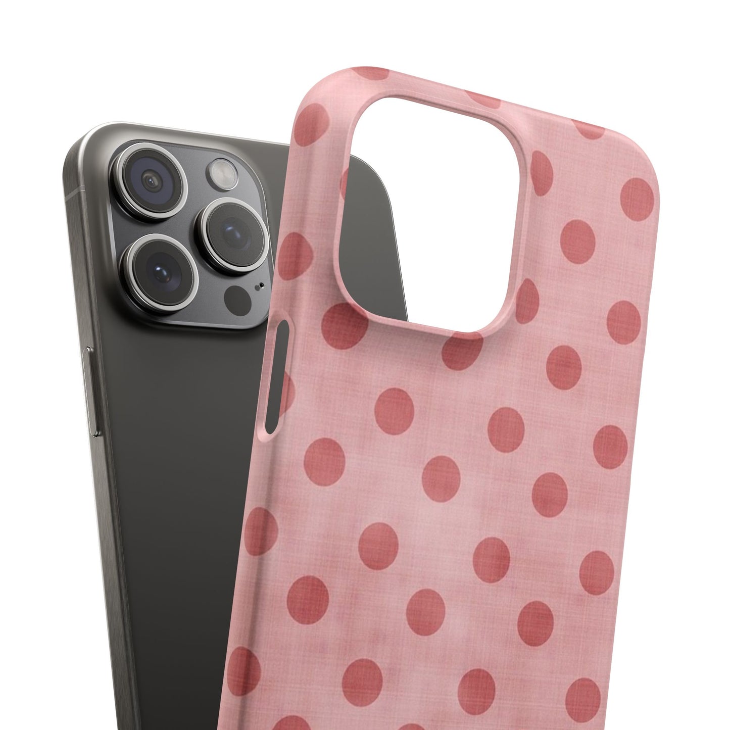 Pink Polka Dot Case