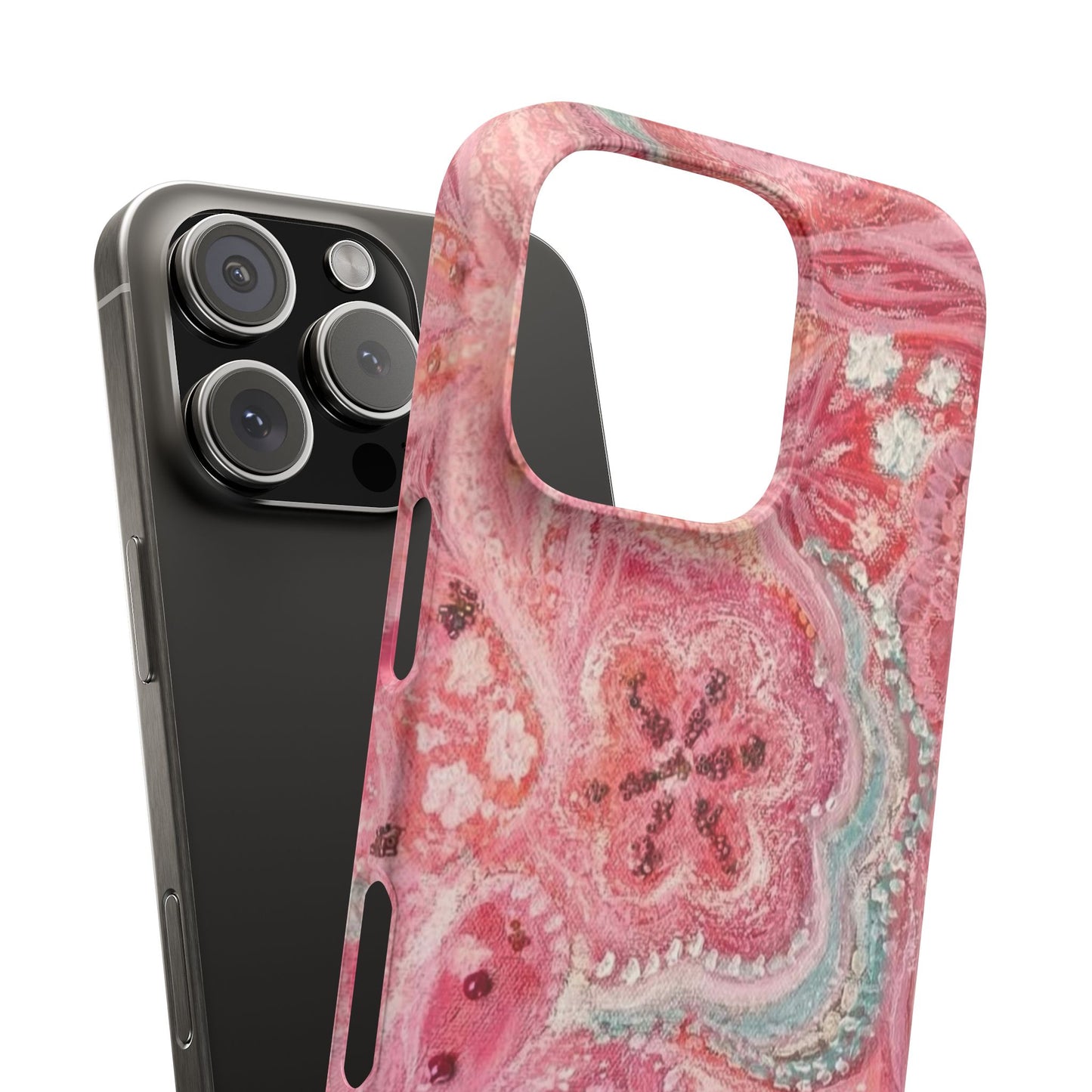 Pink Floral Phone Case