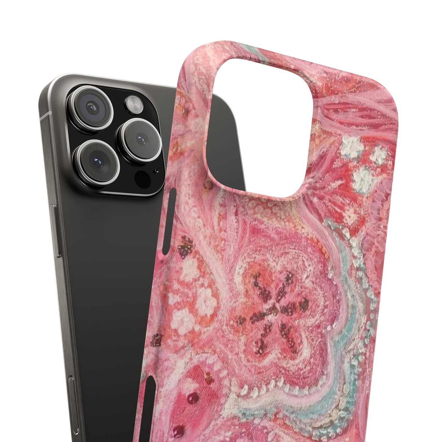 Pink Floral Phone Case