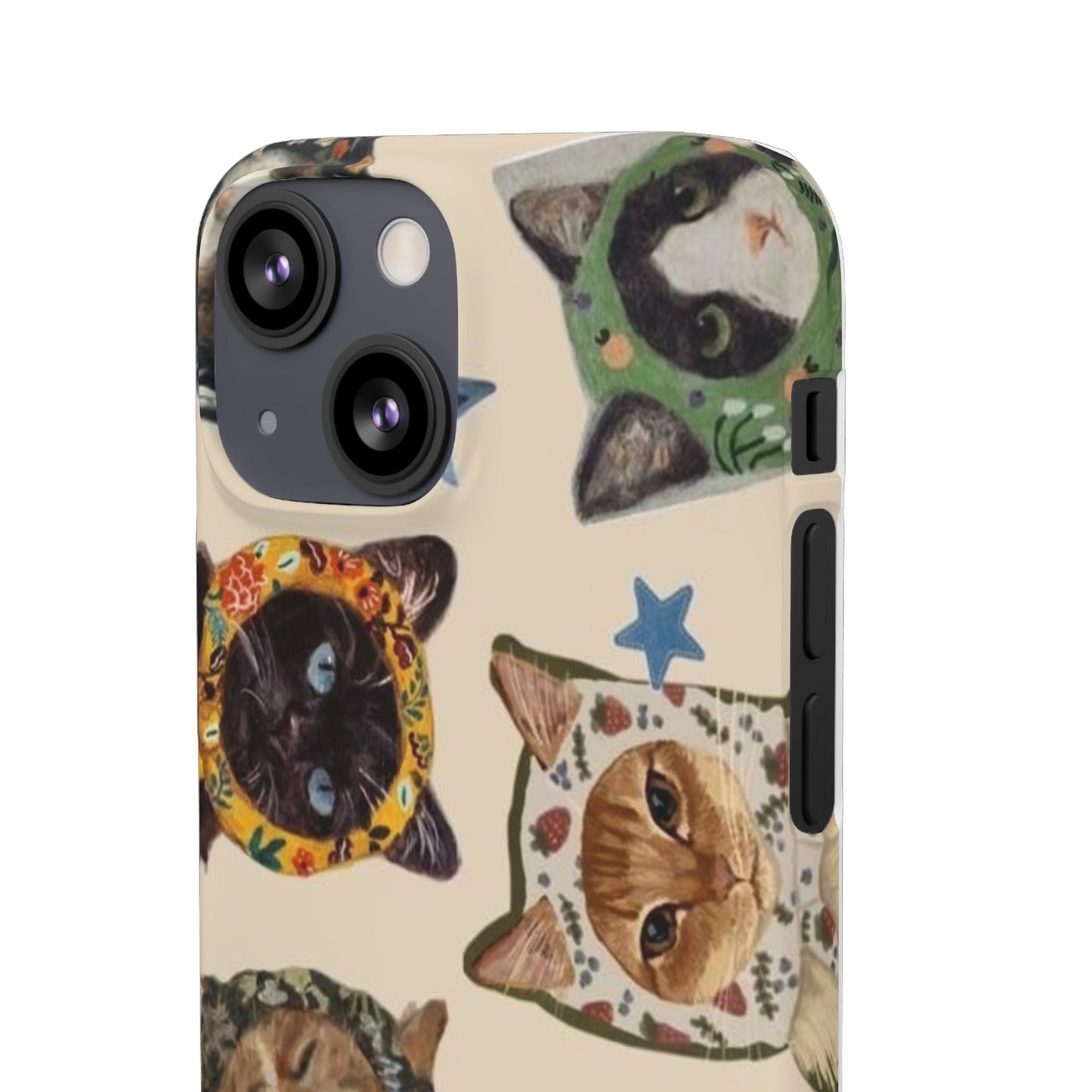 ‘Peeking Cats’ Phone Case
