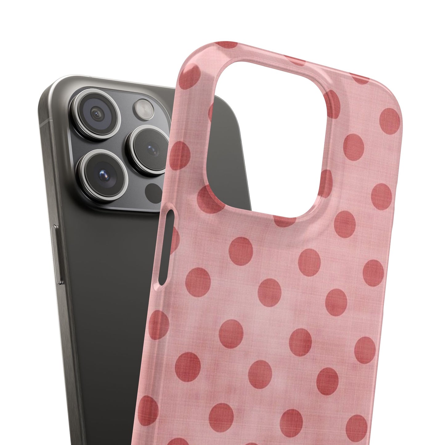 Pink Polka Dot Case