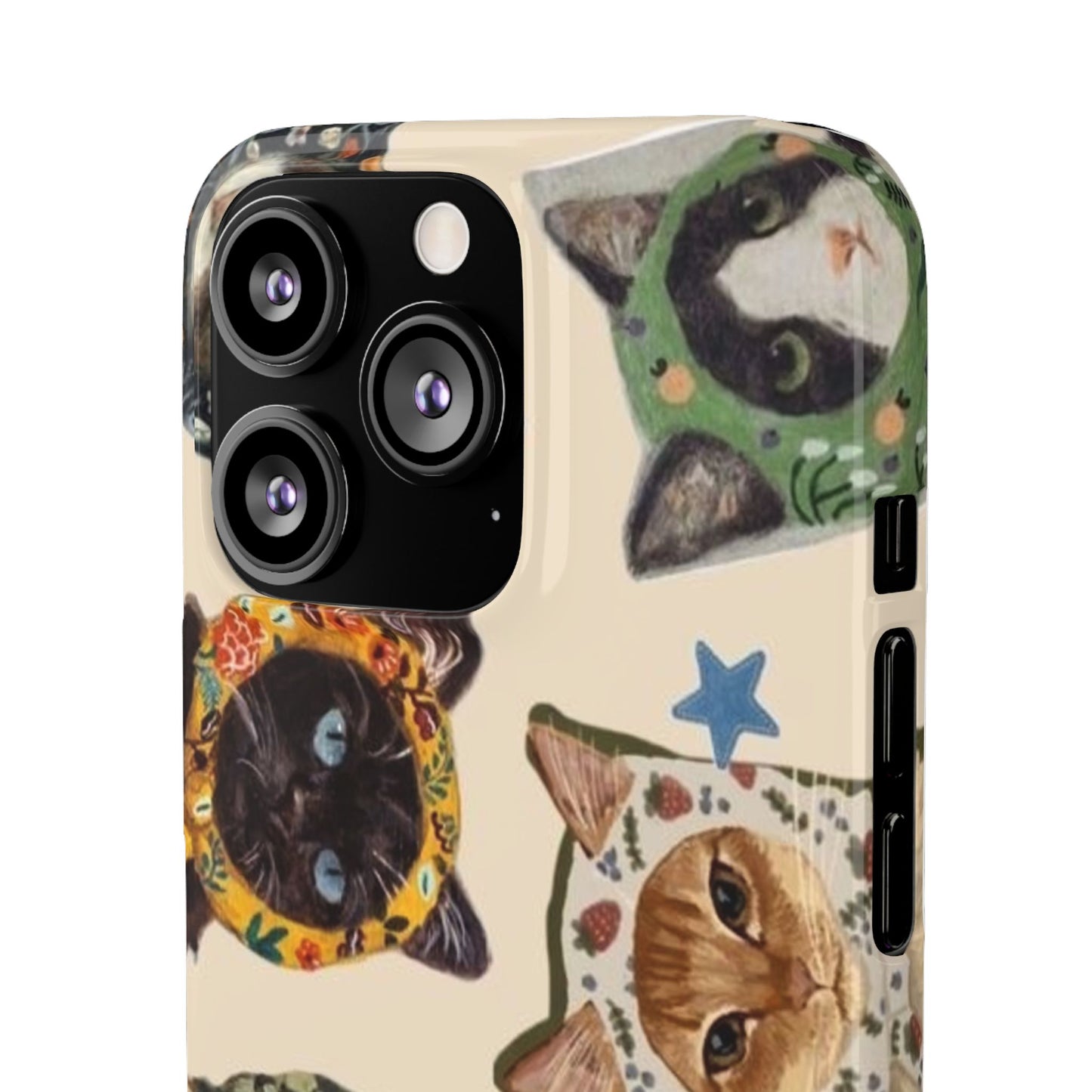 ‘Peeking Cats’ Phone Case