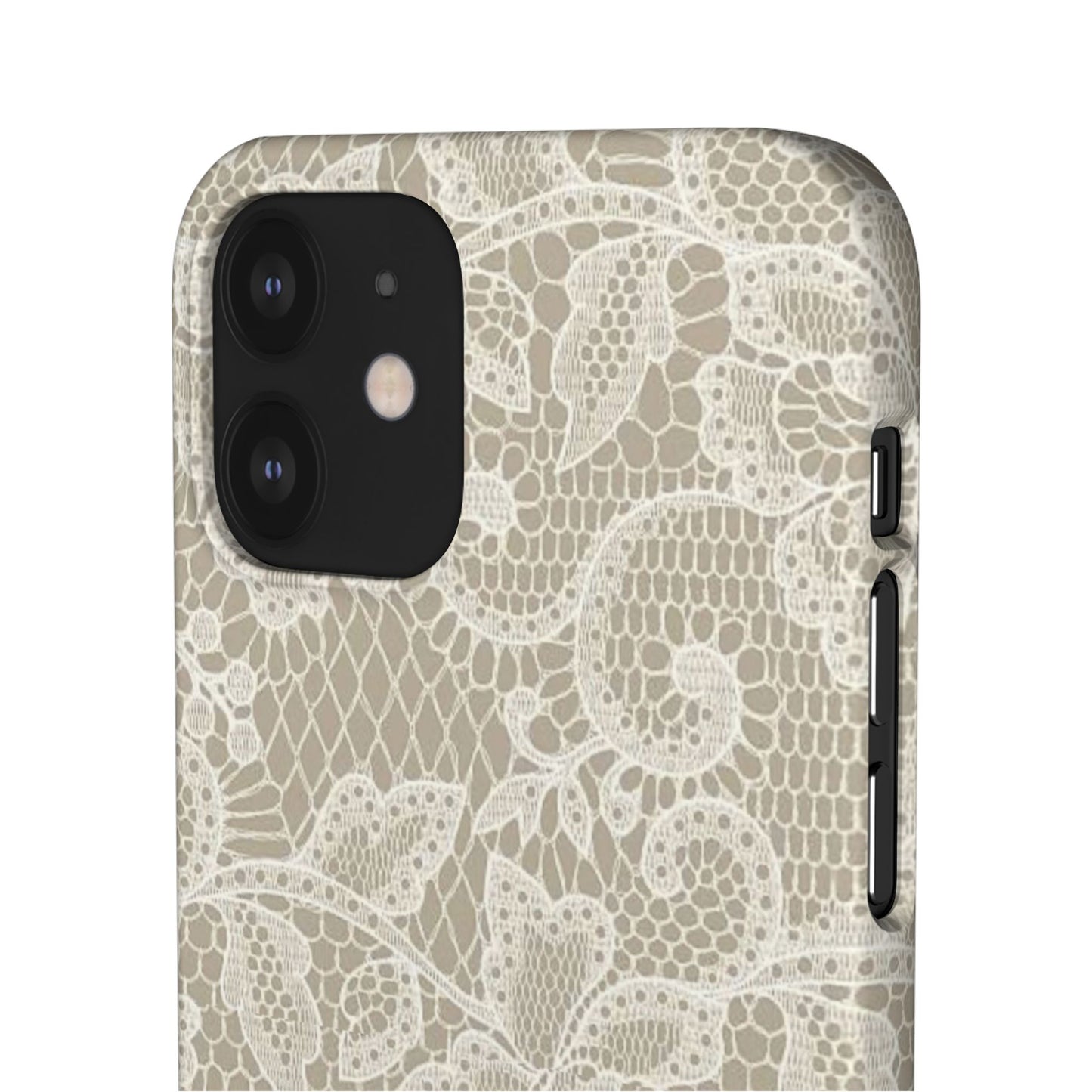 White Lace Phone Case