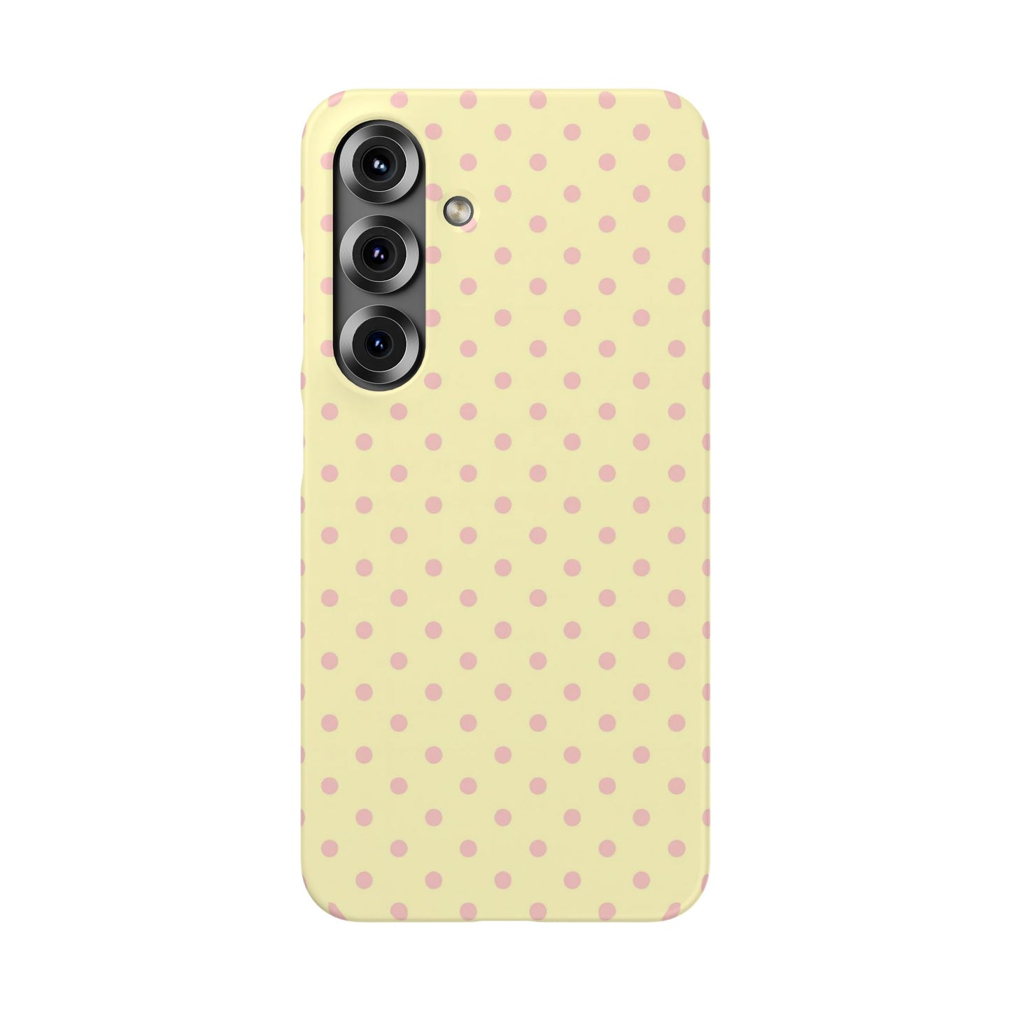 Yellow-Pink Polka Dot Phone Case