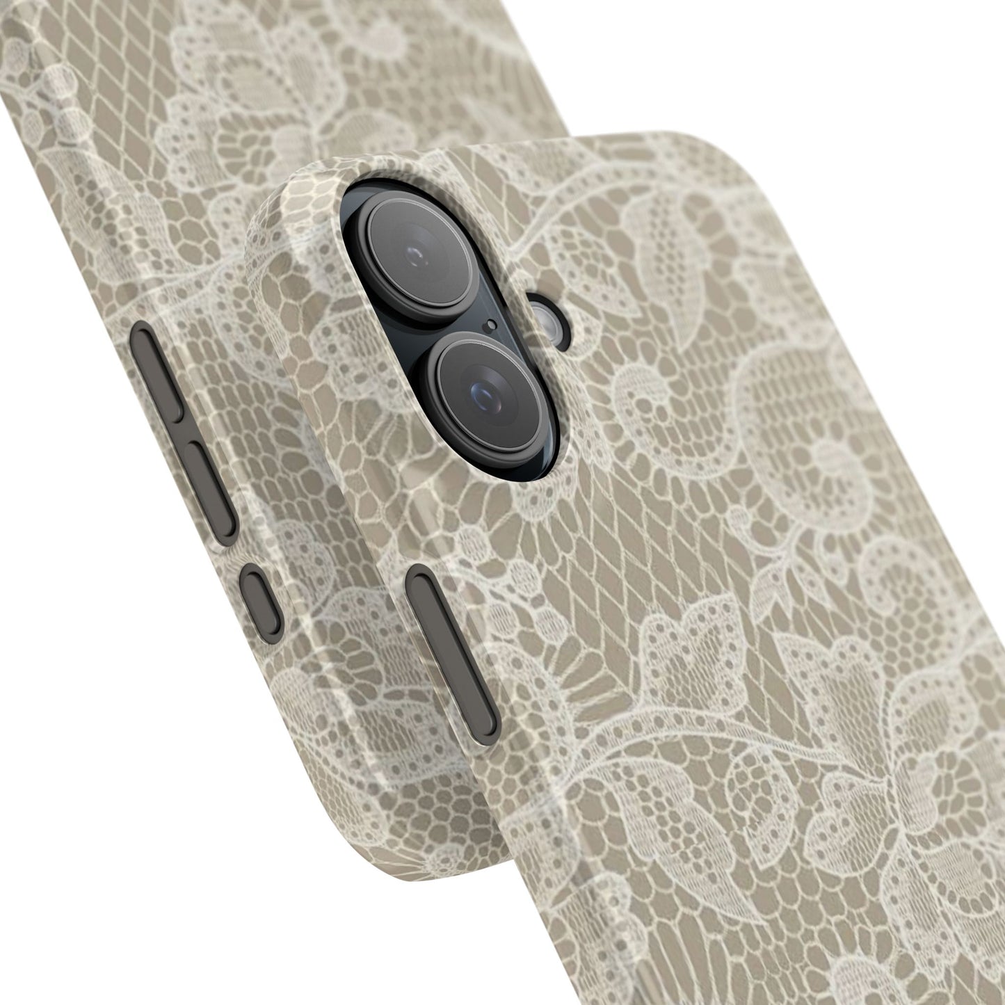 White Lace Phone Case