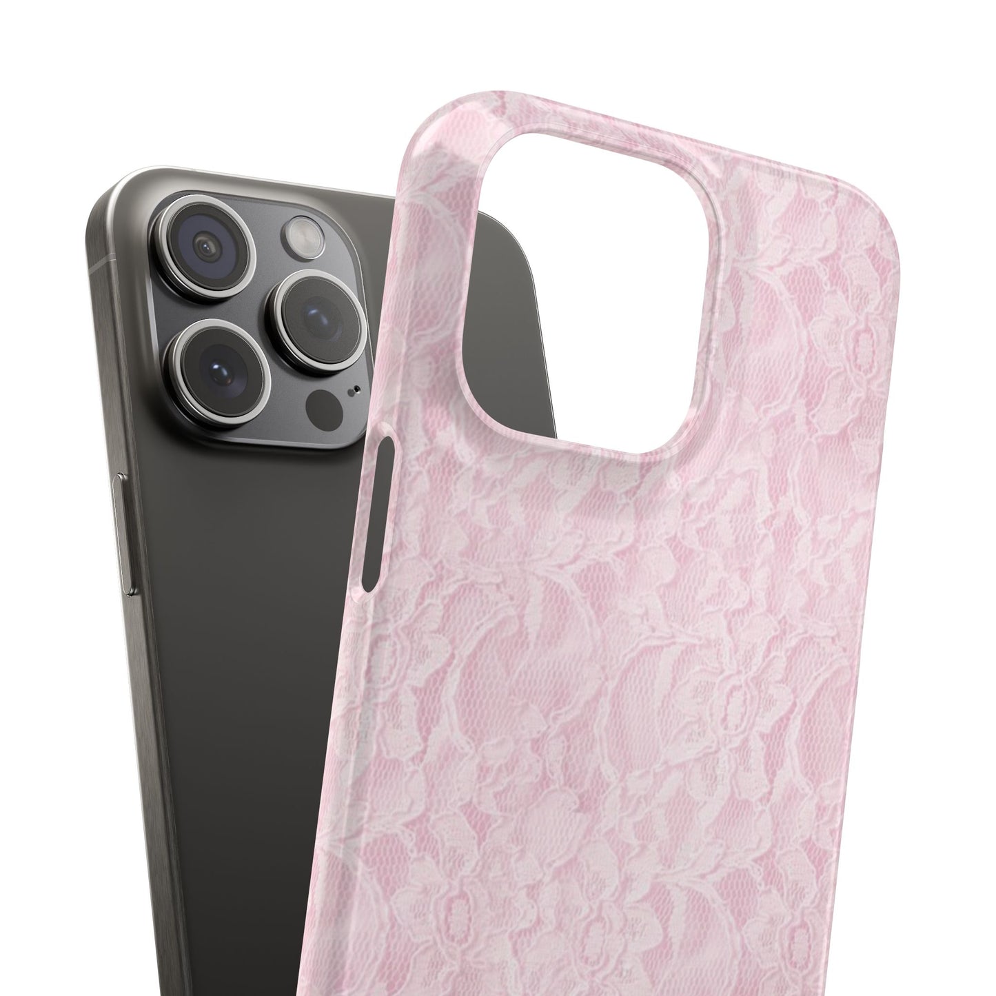 Pink Lace Phone Case