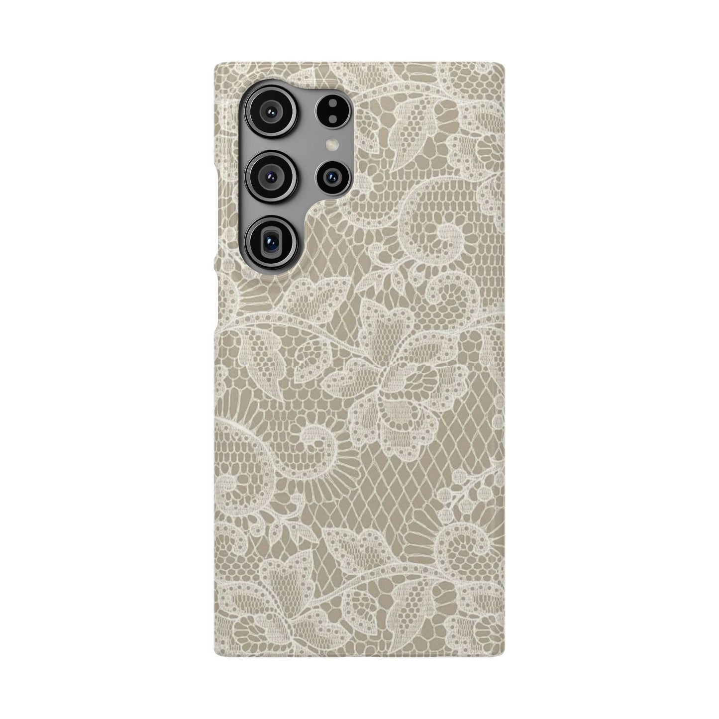 White Lace Phone Case