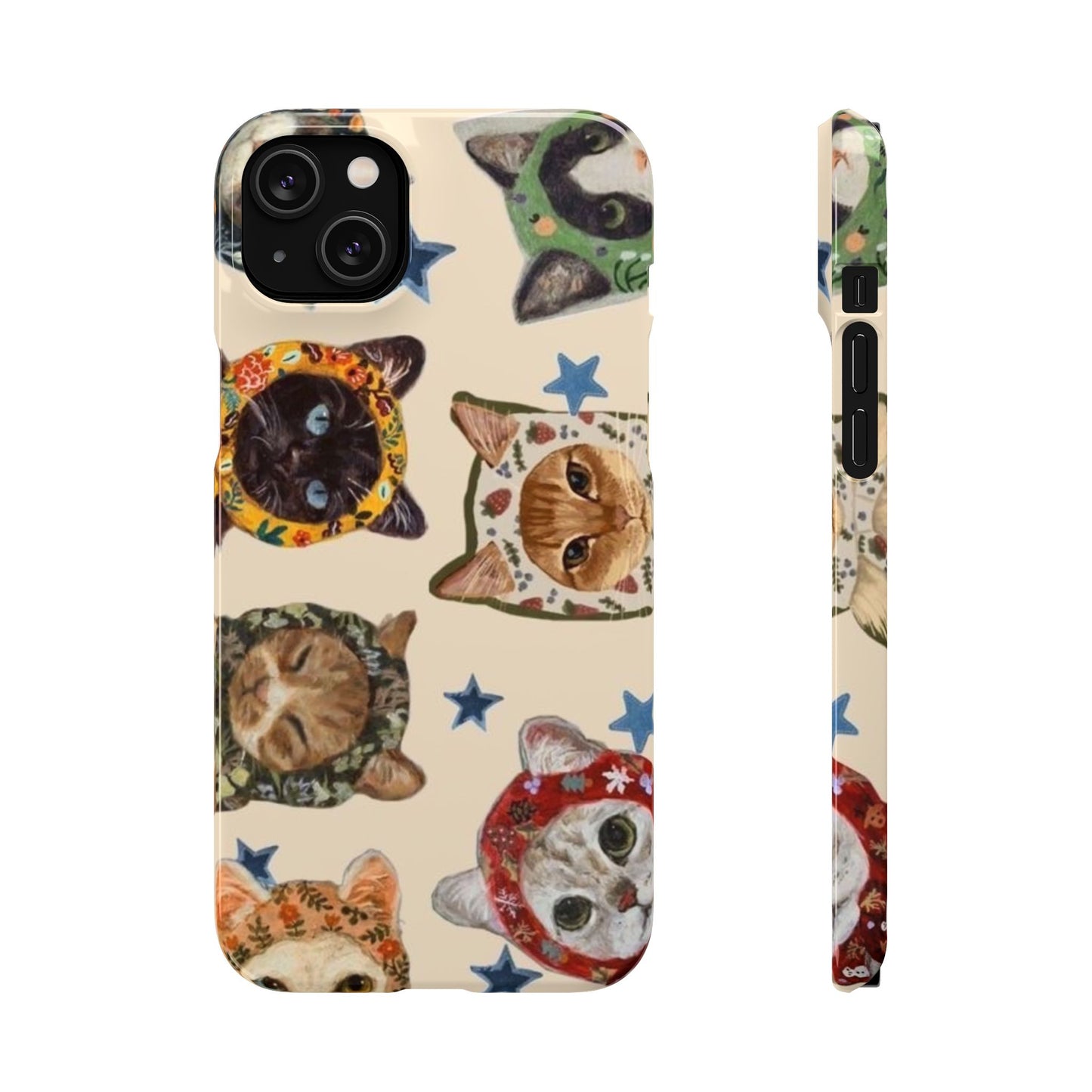 ‘Peeking Cats’ Phone Case