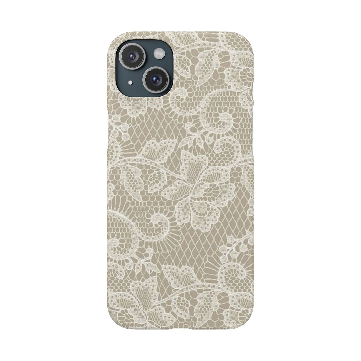 White Lace Phone Case