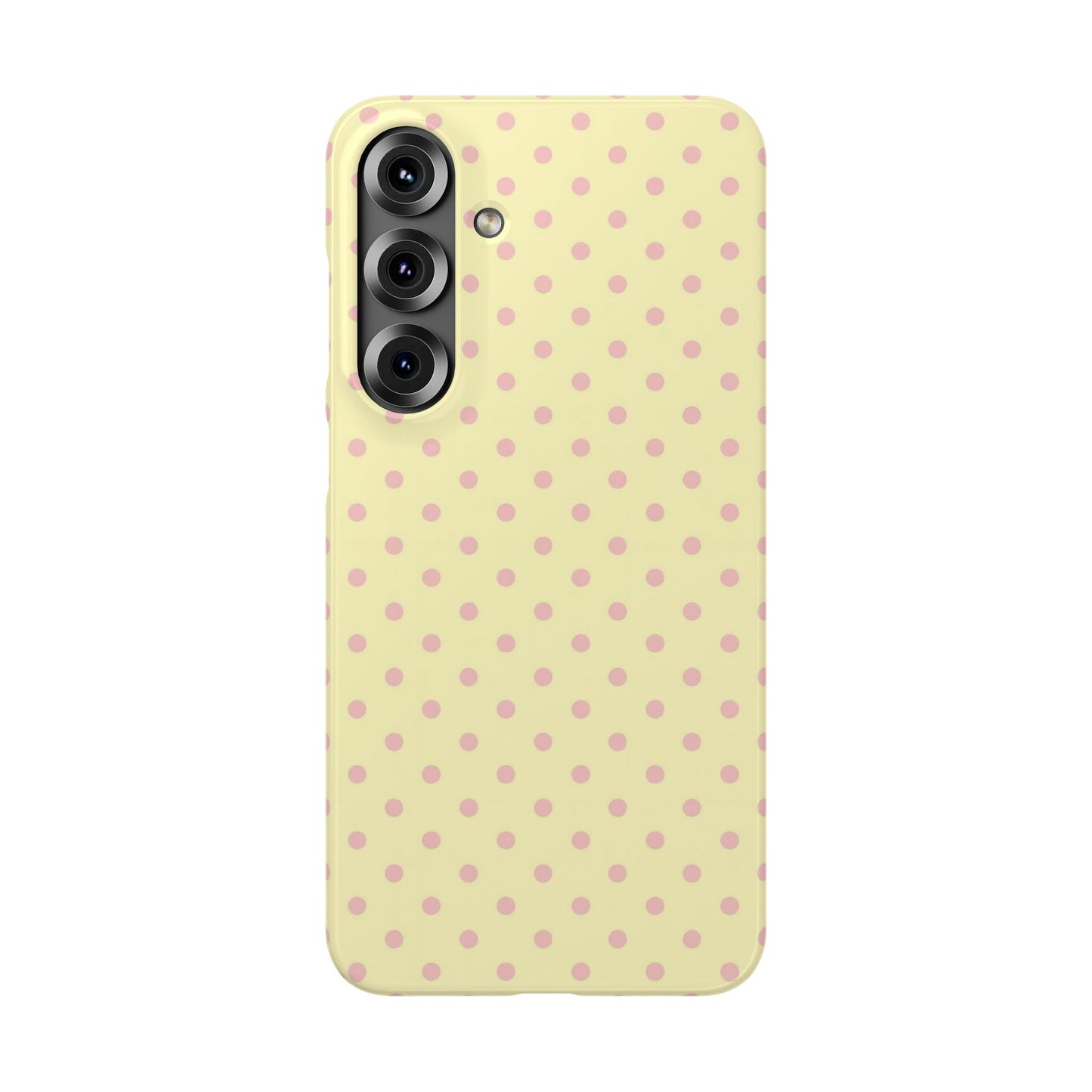 Yellow-Pink Polka Dot Phone Case