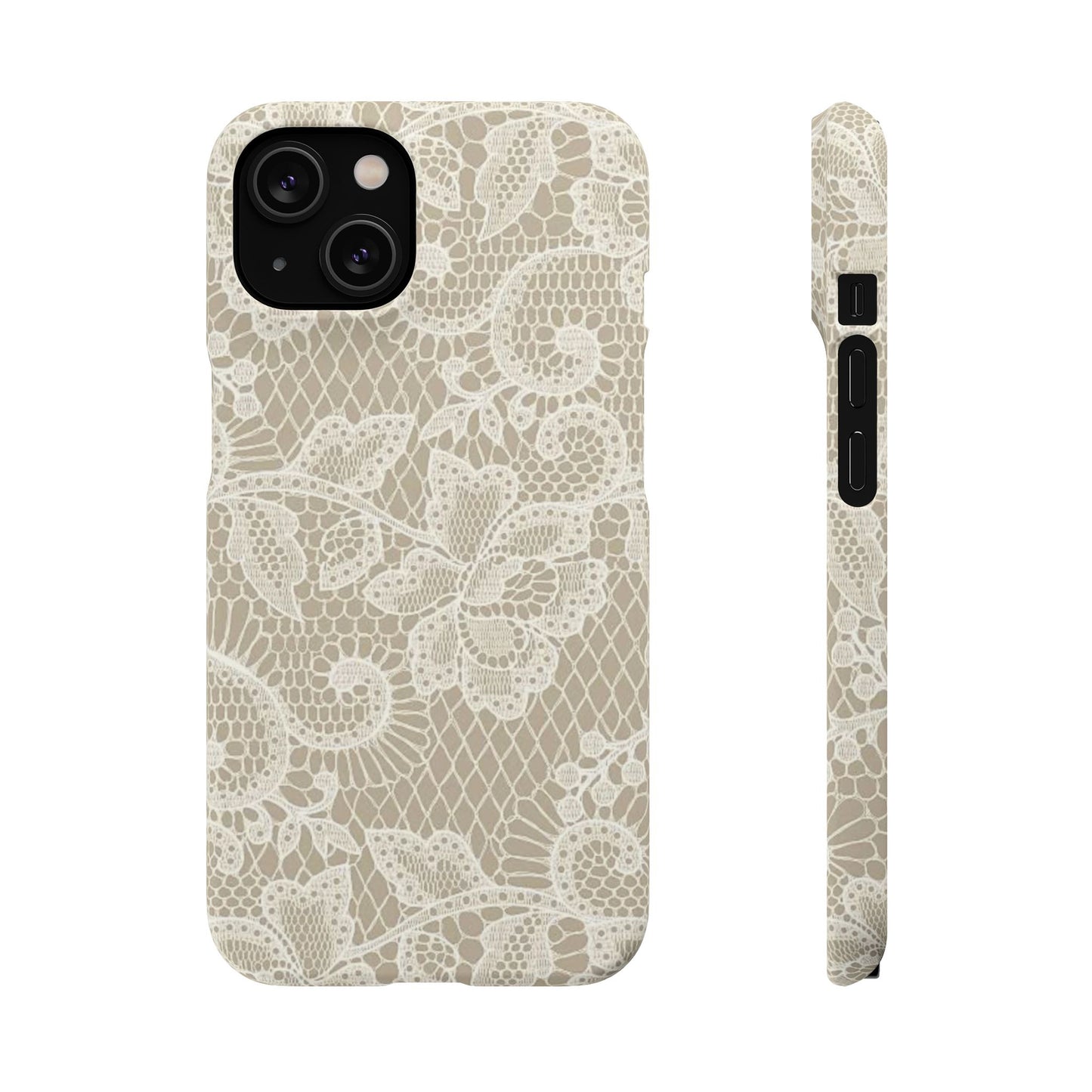 White Lace Phone Case