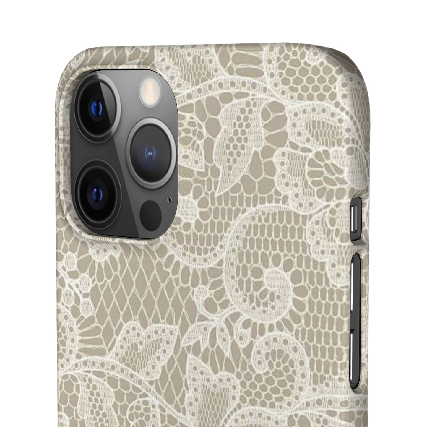 White Lace Phone Case