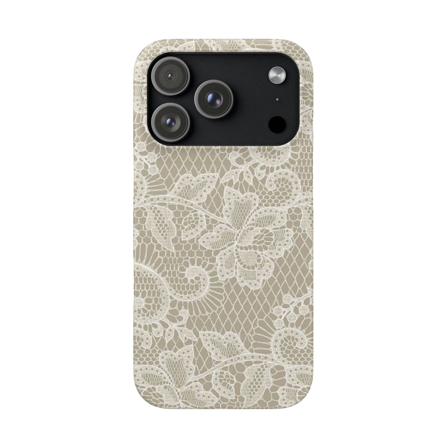 White Lace Phone Case