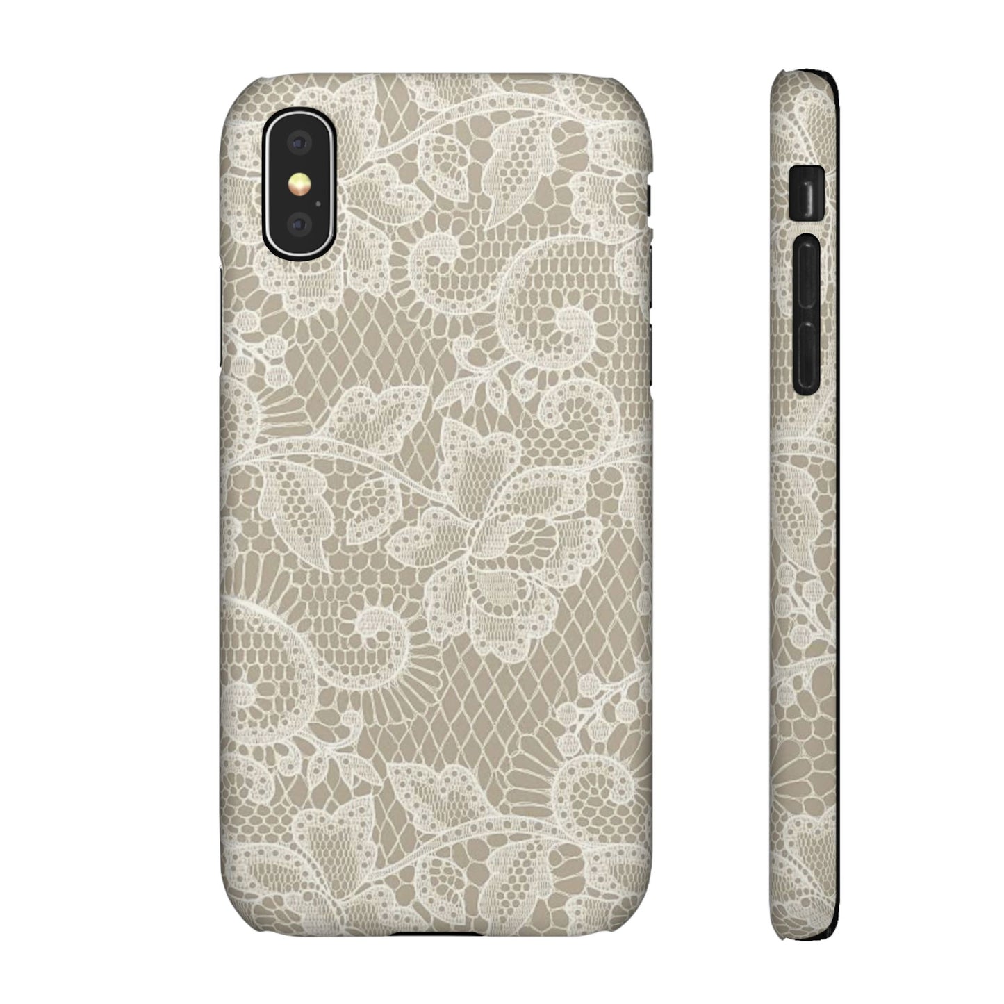 White Lace Phone Case