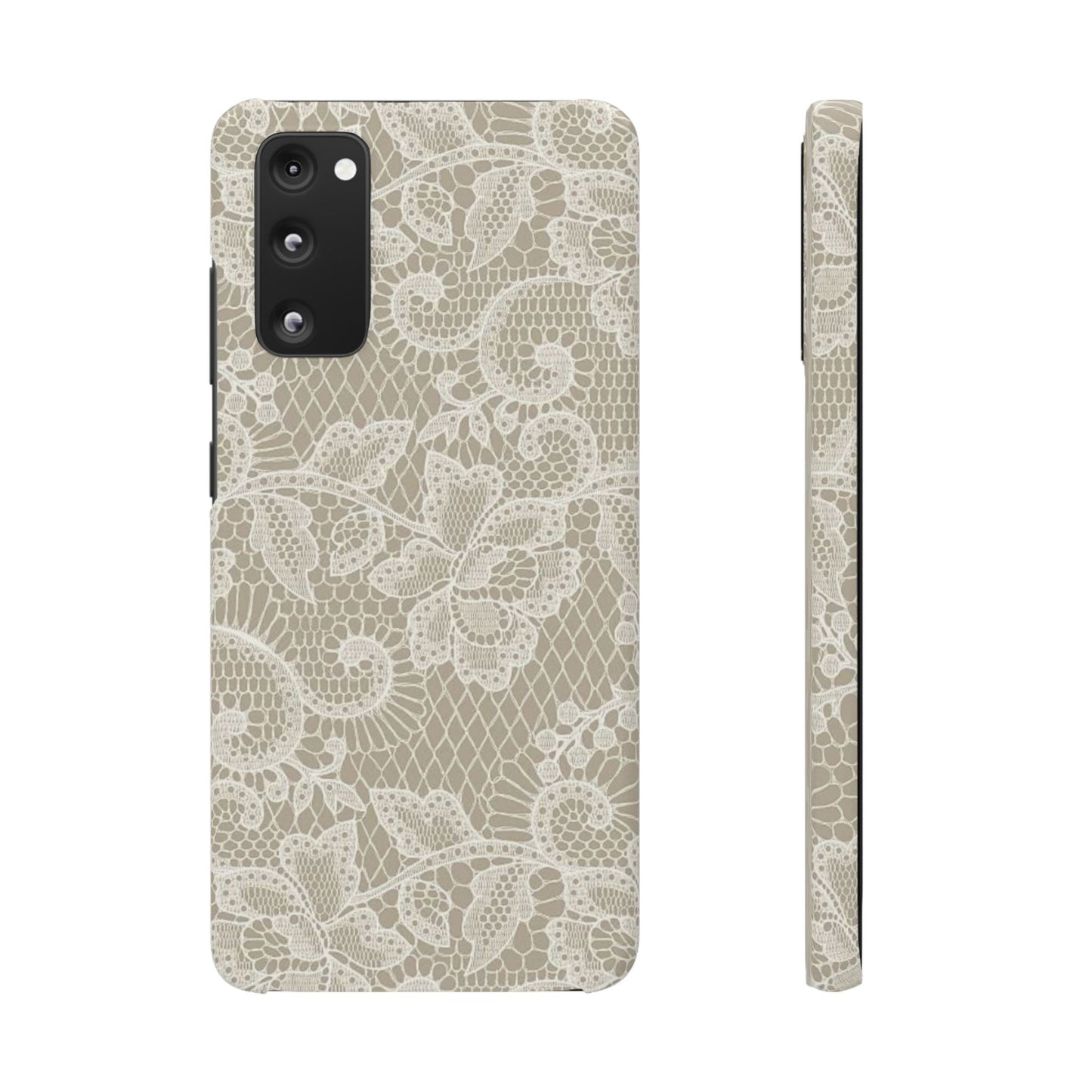 White Lace Phone Case