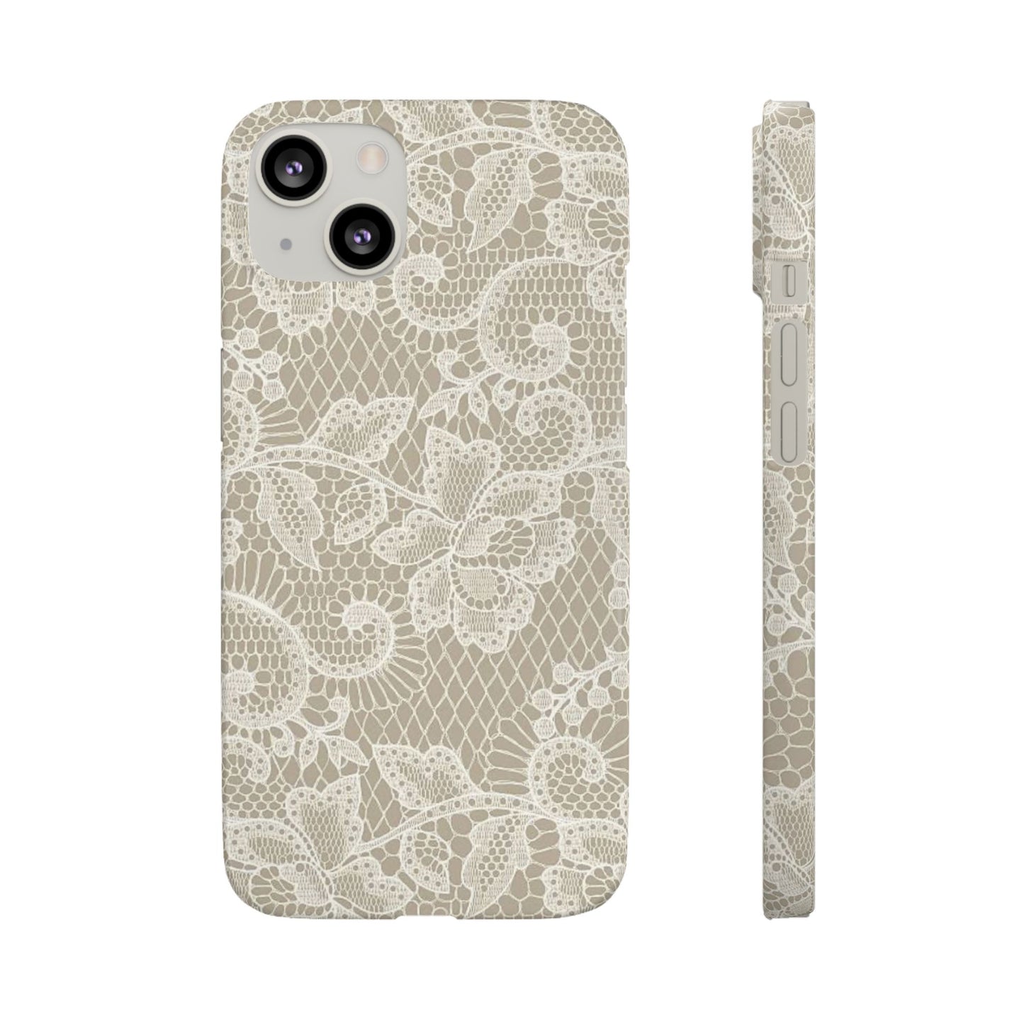 White Lace Phone Case
