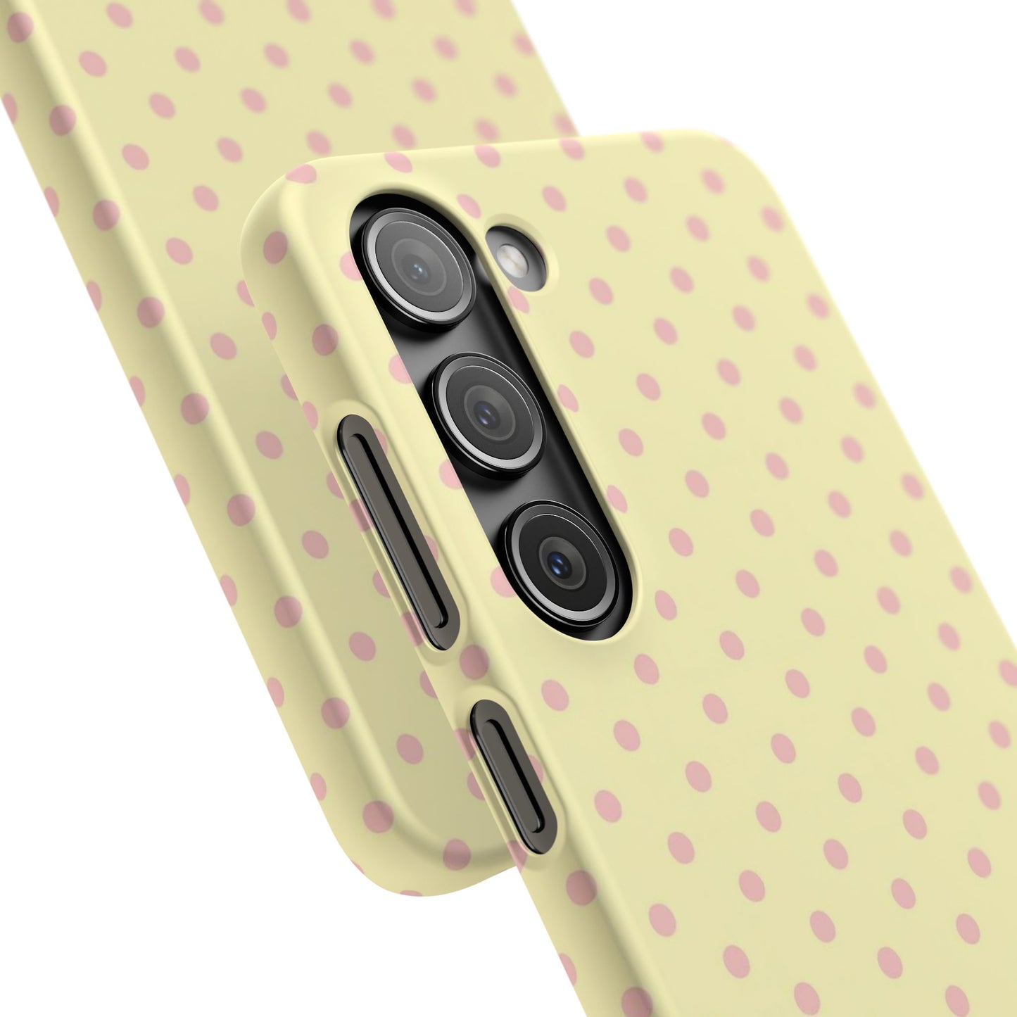 Yellow-Pink Polka Dot Phone Case