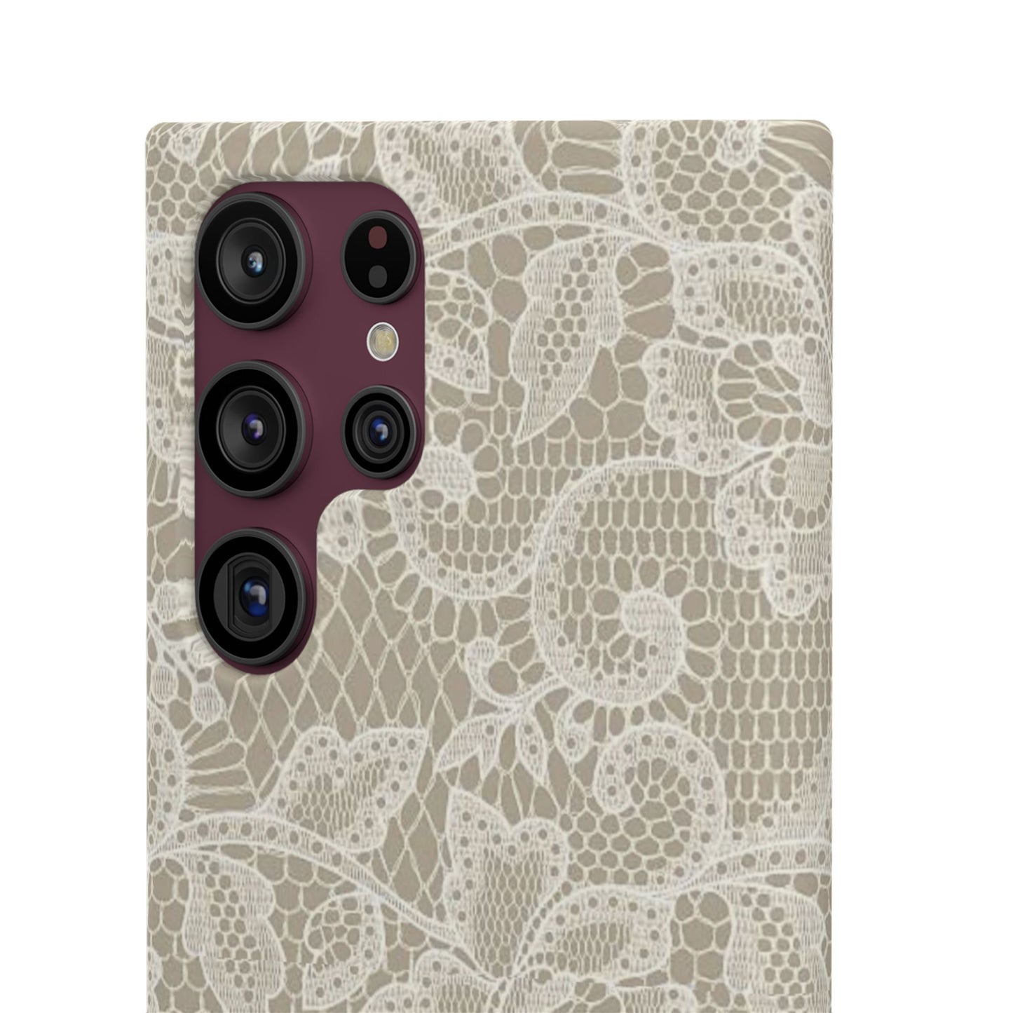 White Lace Phone Case