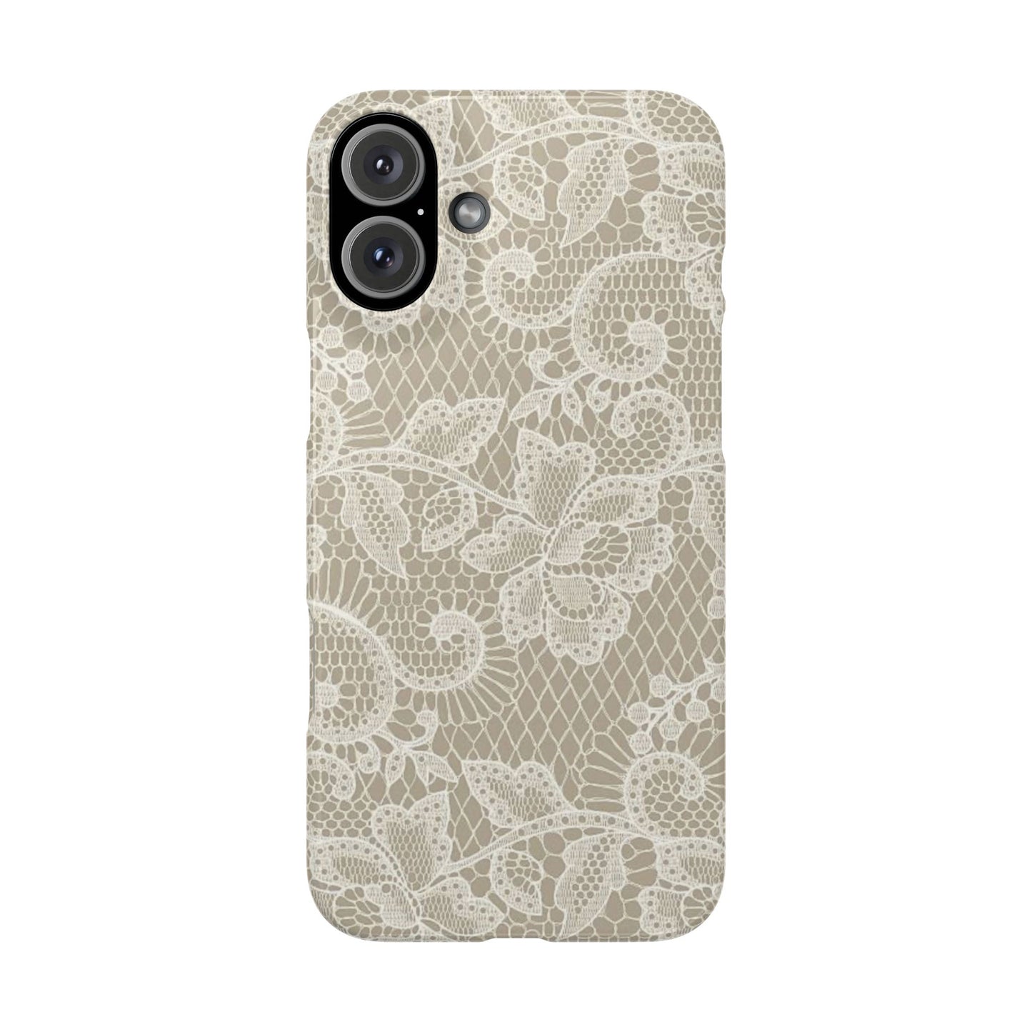 White Lace Phone Case