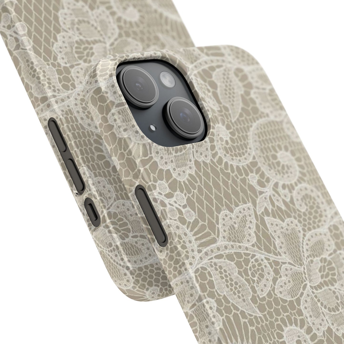 White Lace Phone Case