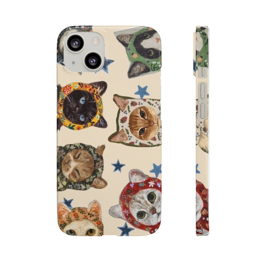 ‘Peeking Cats’ Phone Case
