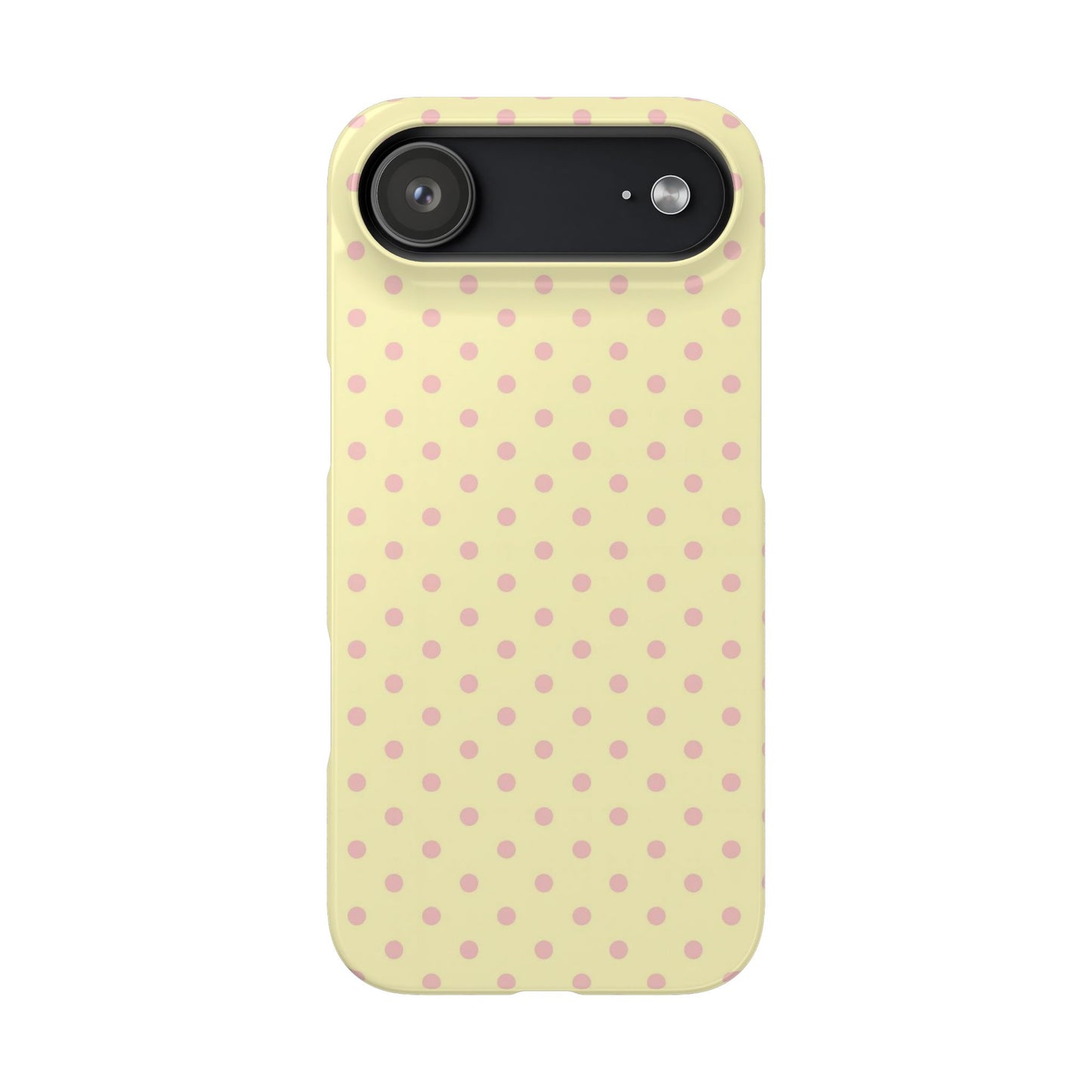 Yellow-Pink Polka Dot Phone Case