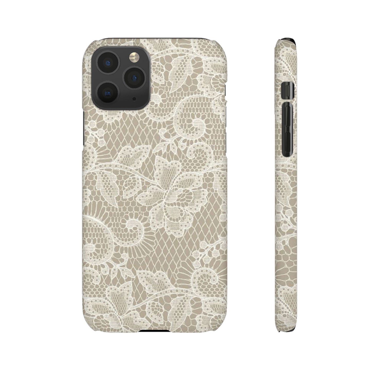White Lace Phone Case