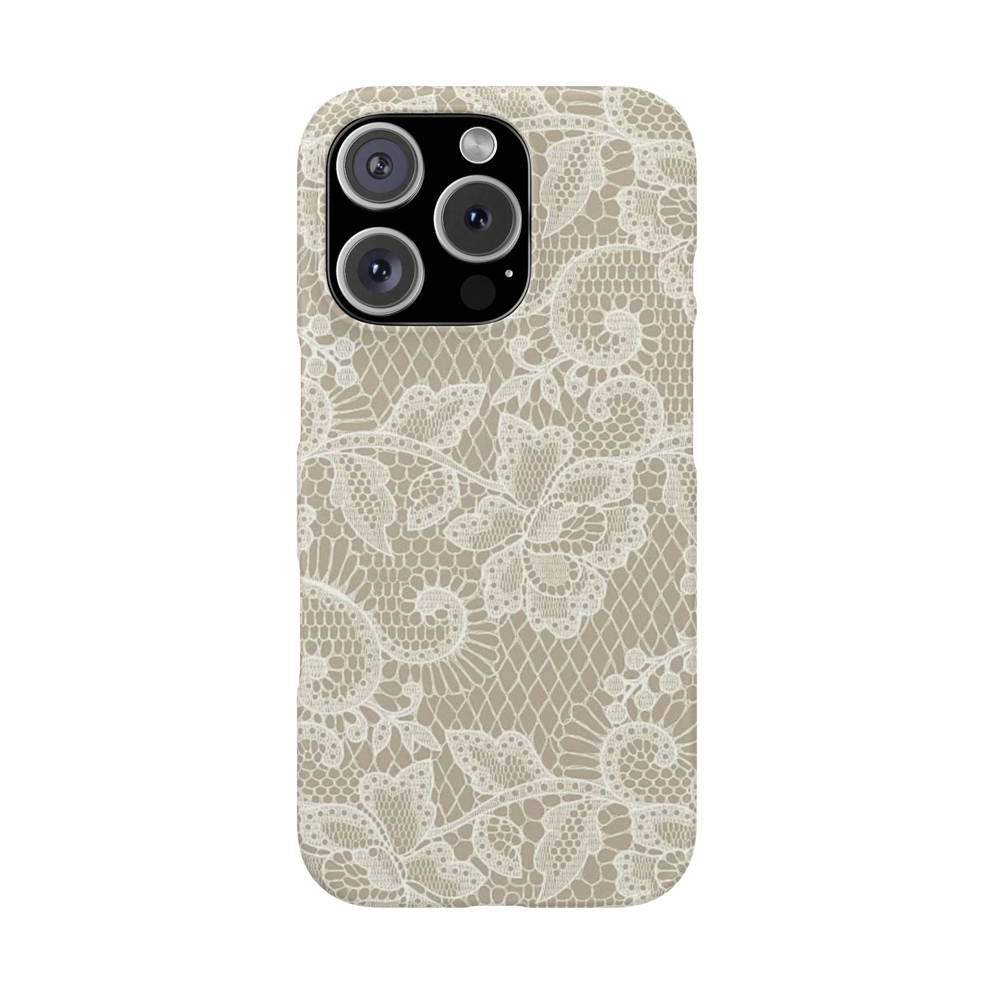White Lace Phone Case