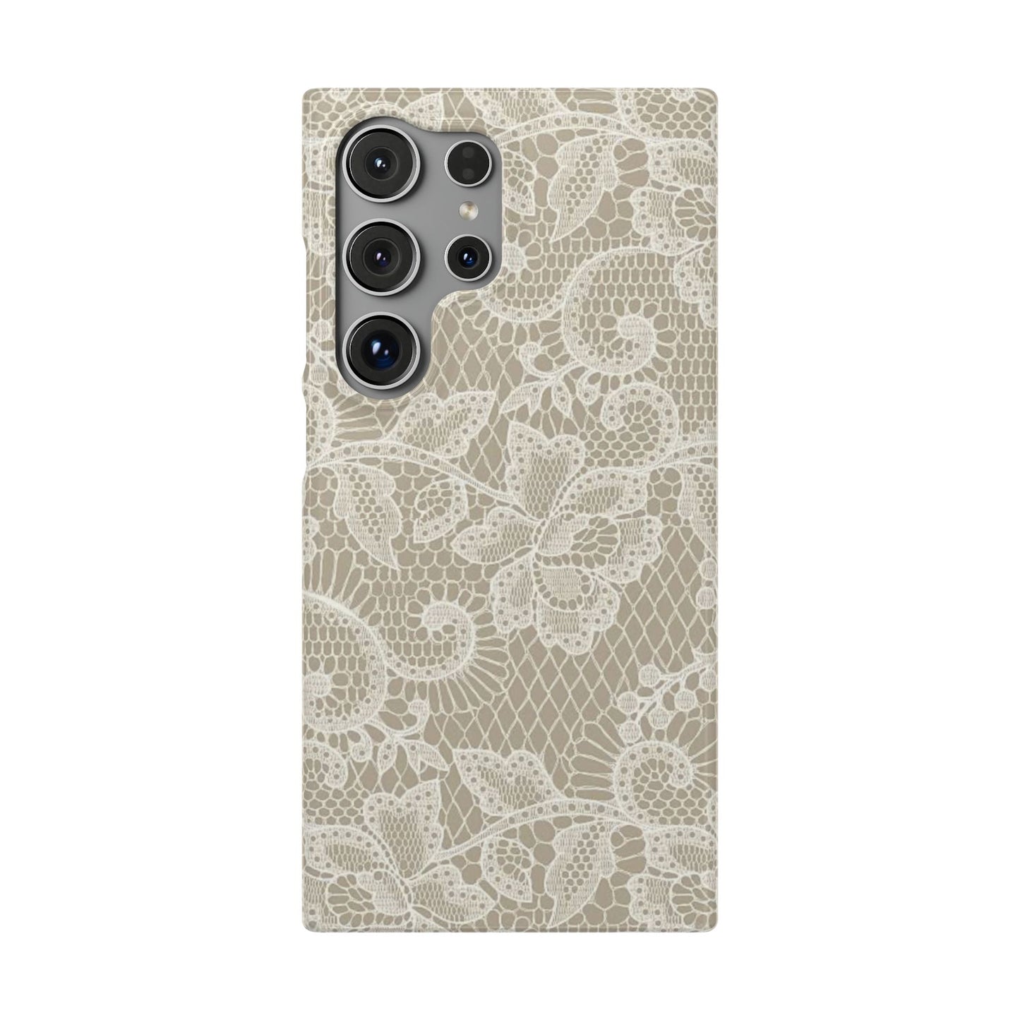 White Lace Phone Case