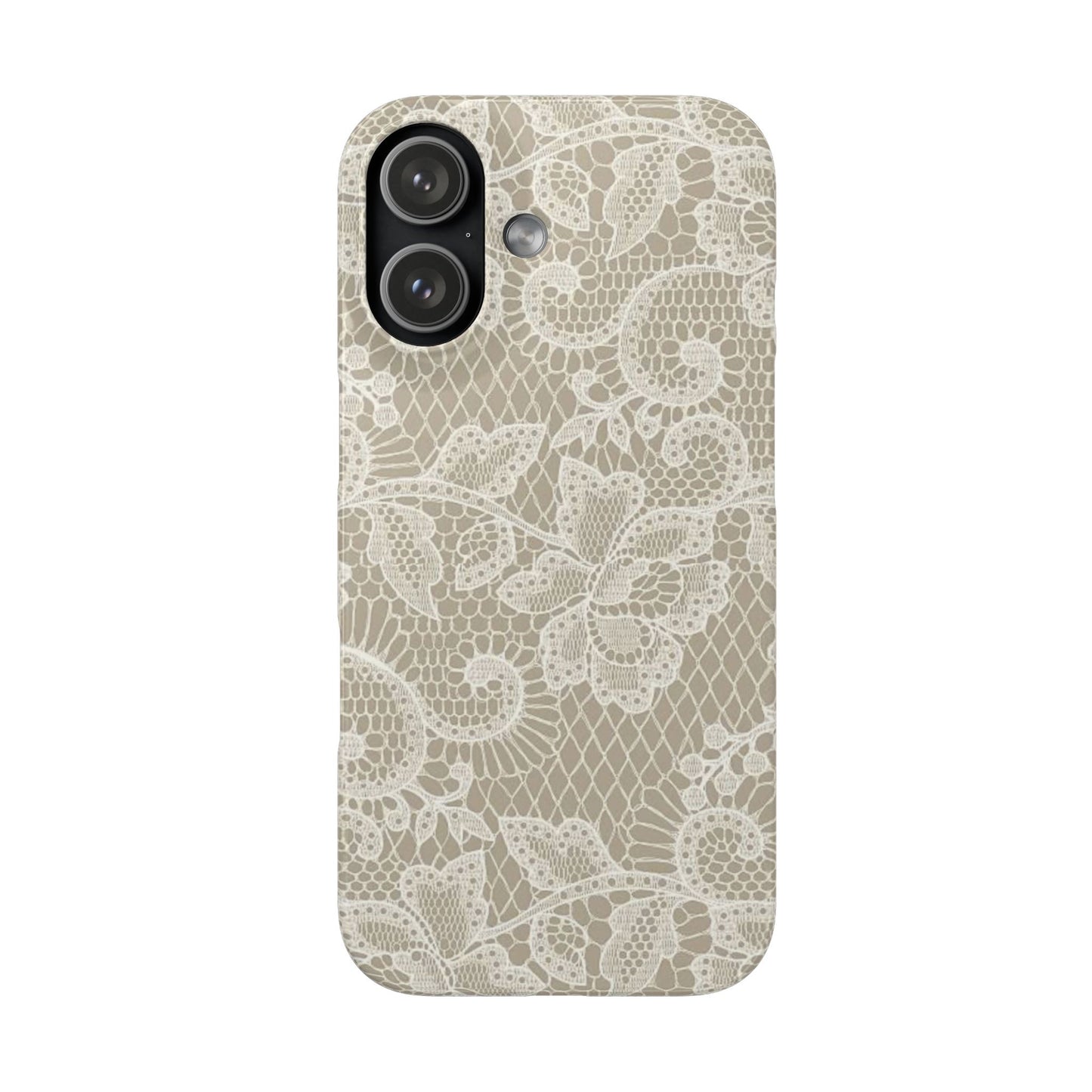White Lace Phone Case