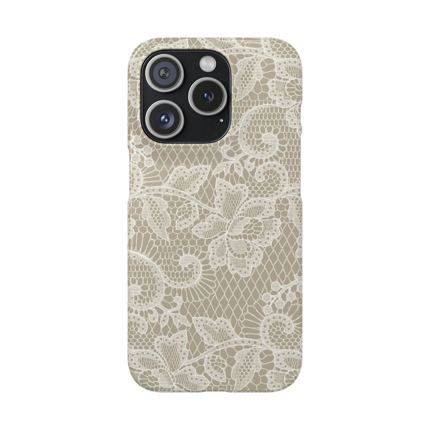 White Lace Phone Case
