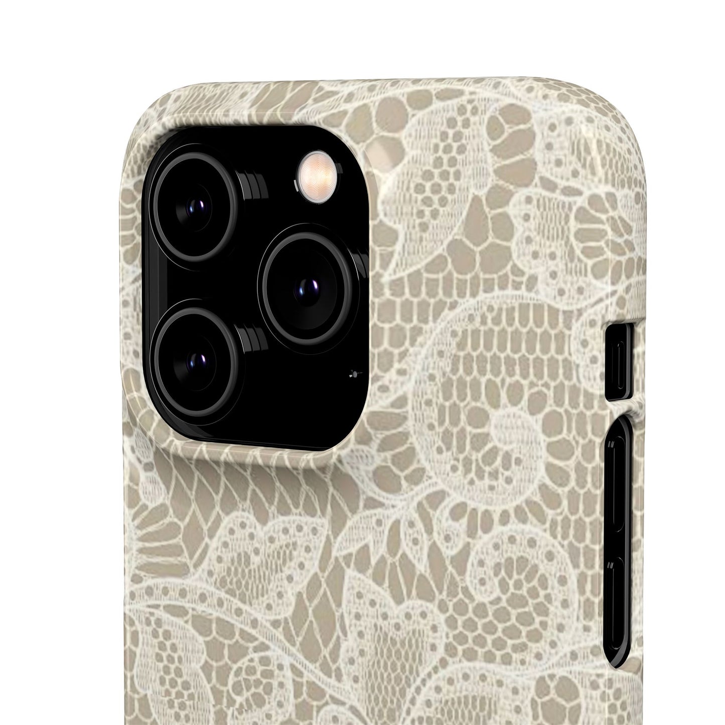 White Lace Phone Case