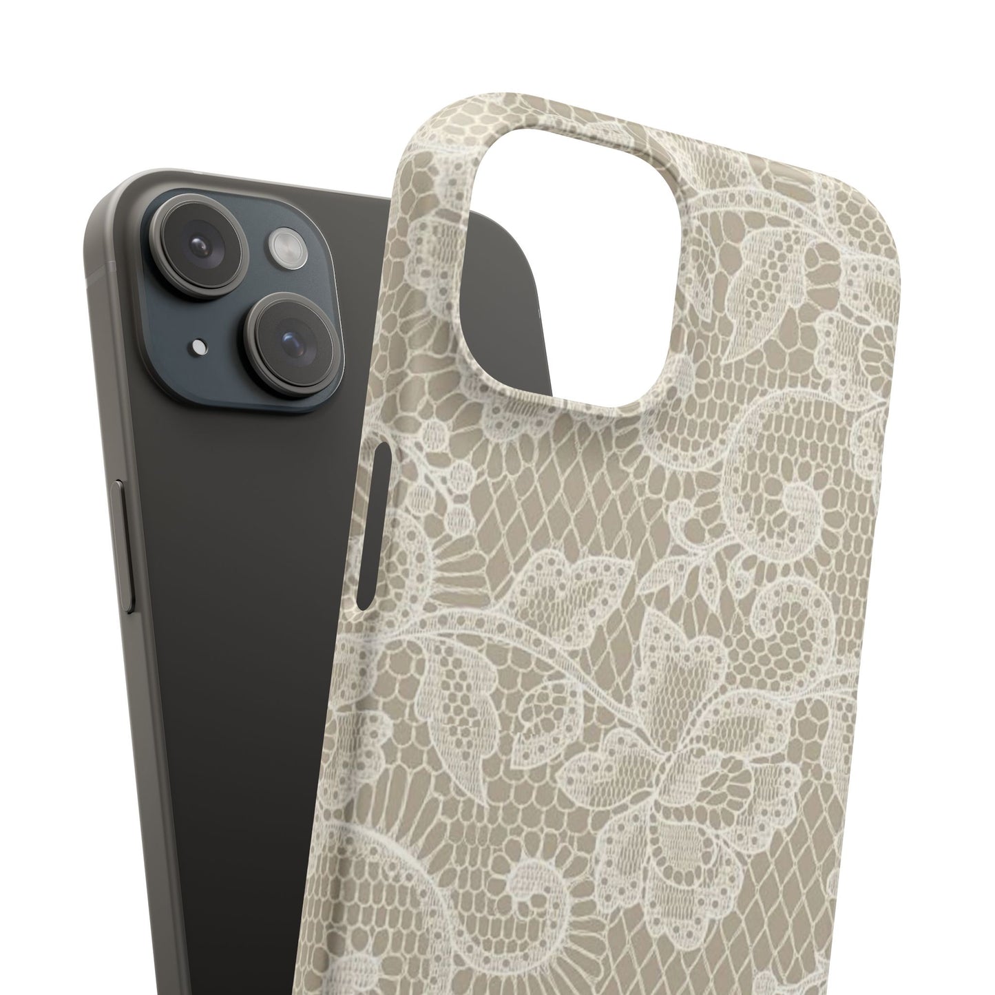White Lace Phone Case