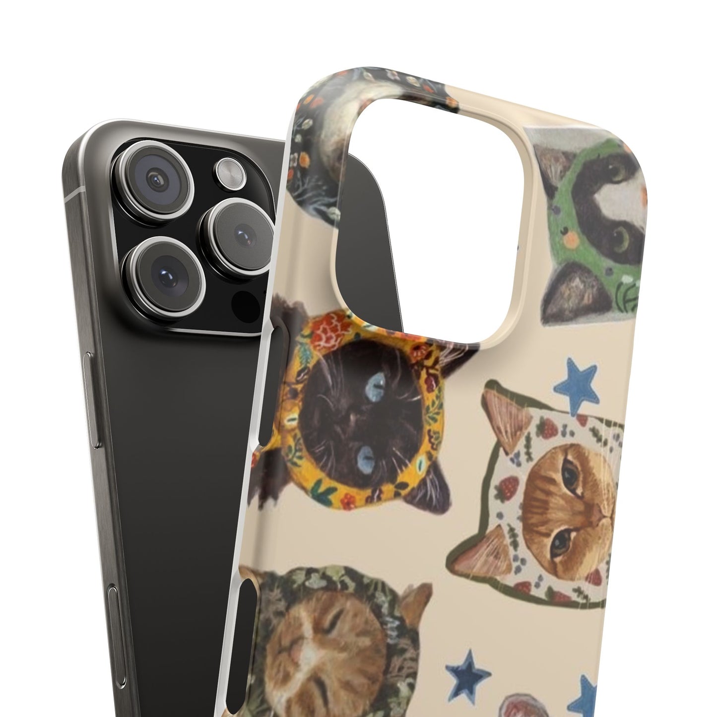 ‘Peeking Cats’ Phone Case
