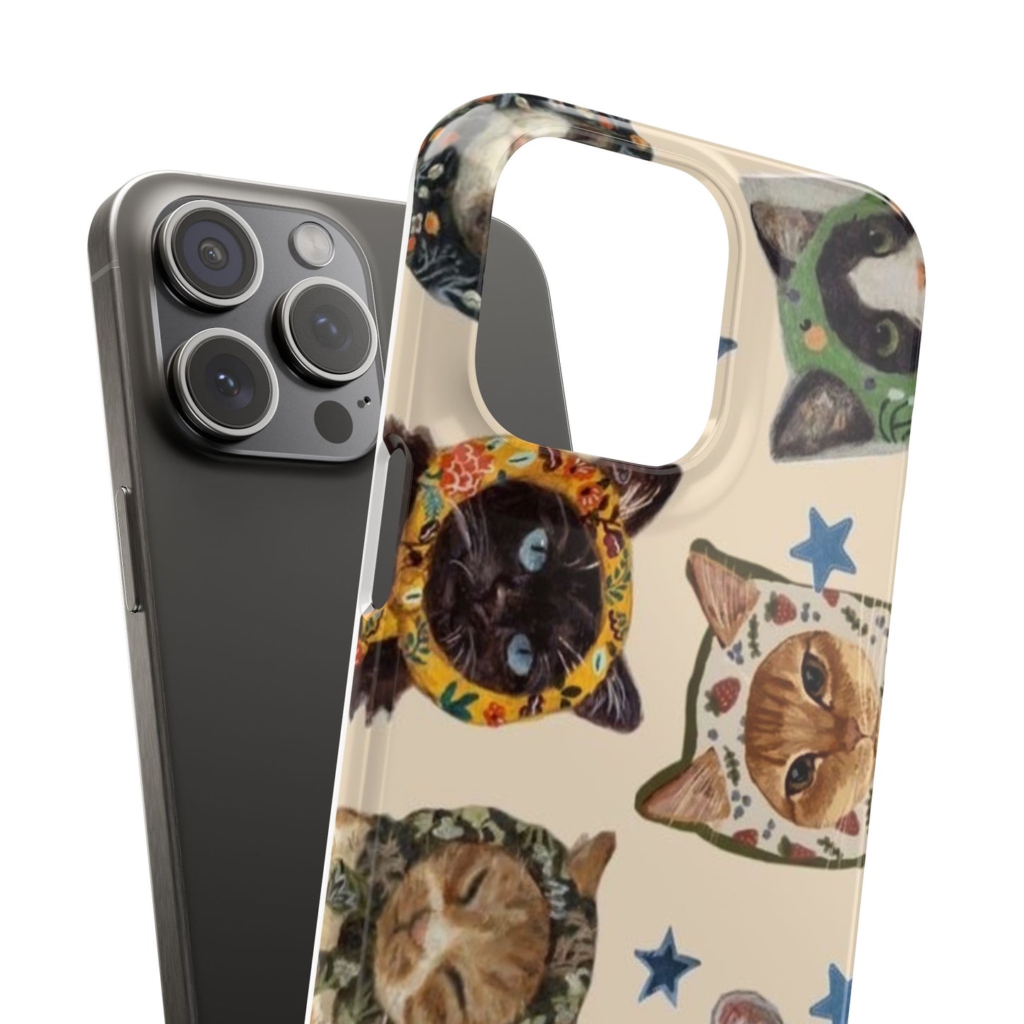 ‘Peeking Cats’ Phone Case