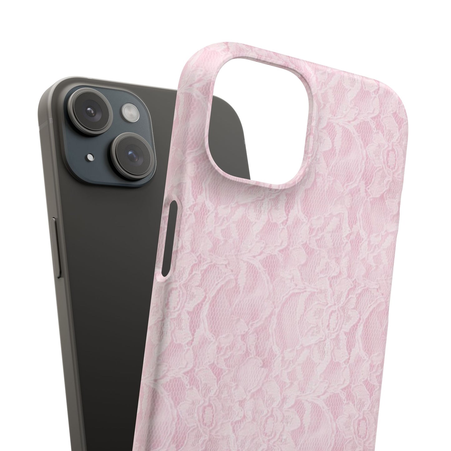 Pink Lace Phone Case