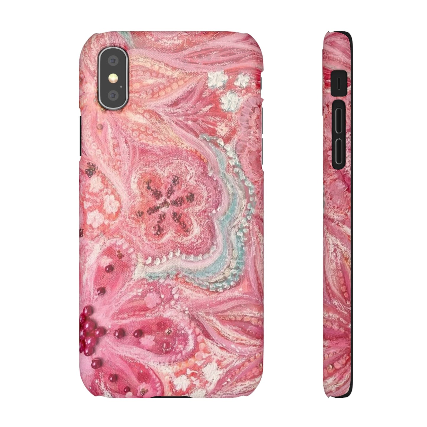 Pink Floral Phone Case