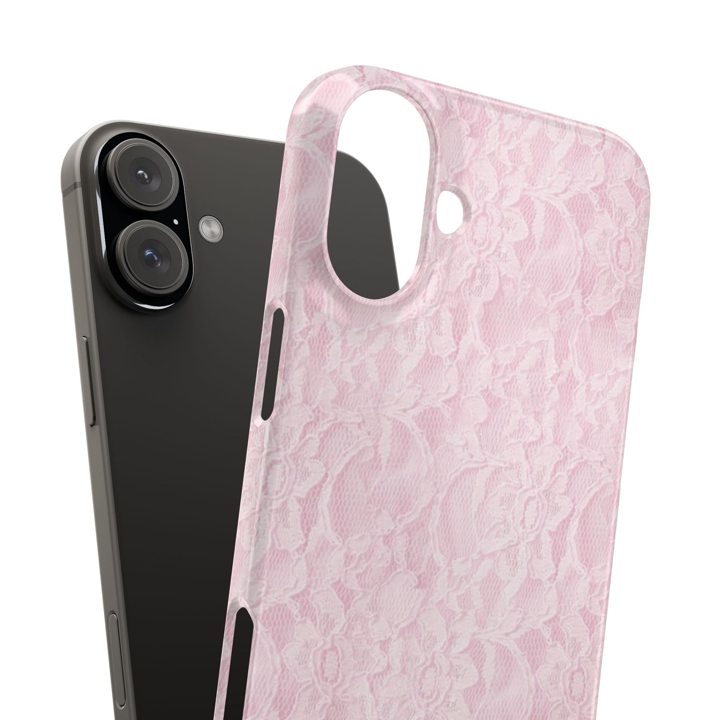 Pink Lace Phone Case