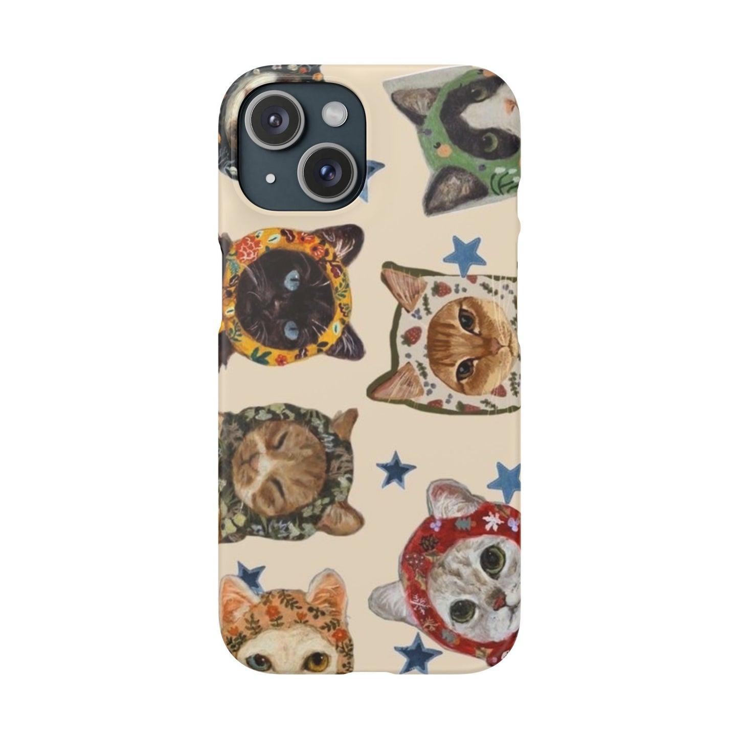 ‘Peeking Cats’ Phone Case