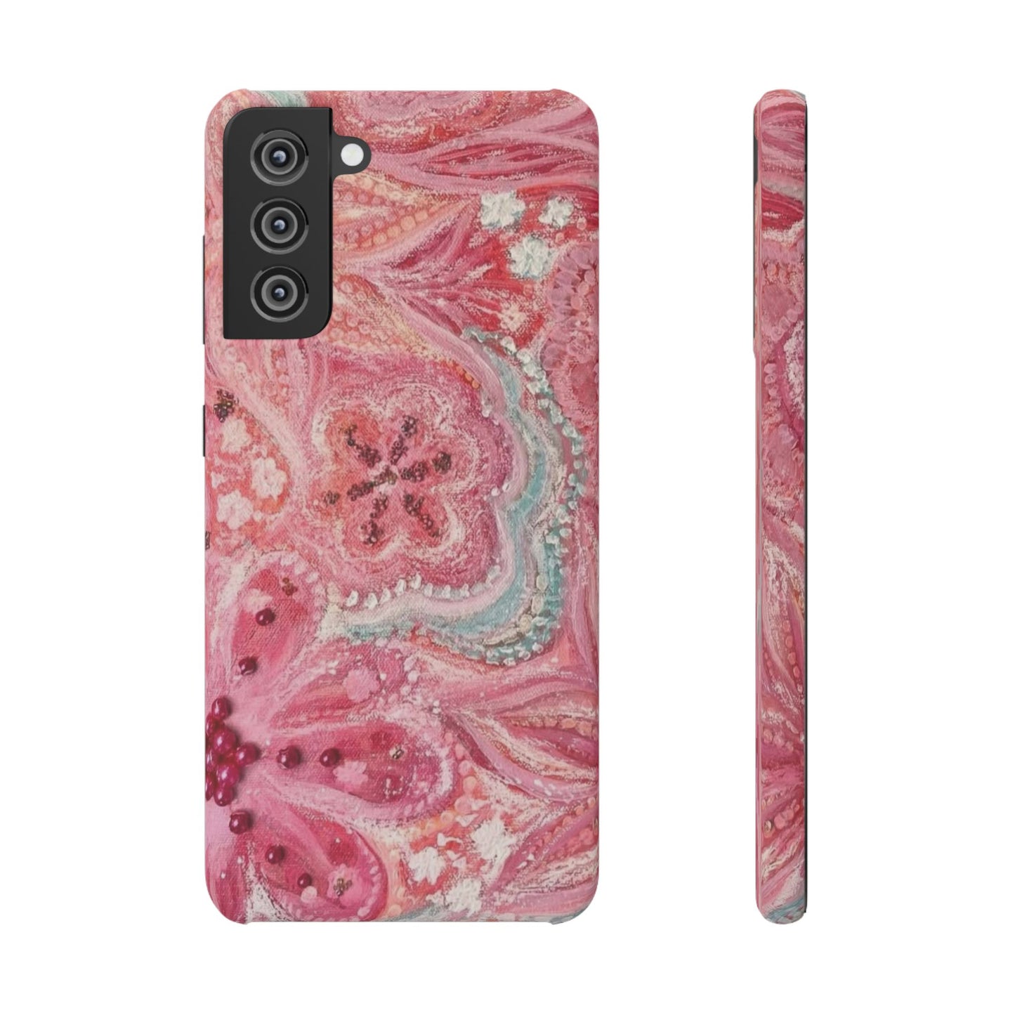 Pink Floral Phone Case