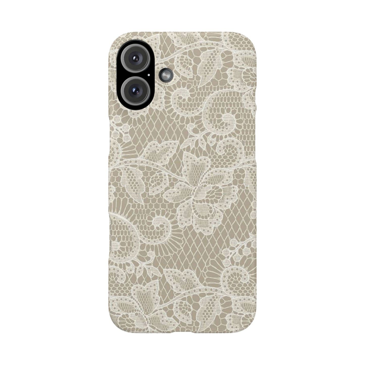 White Lace Phone Case