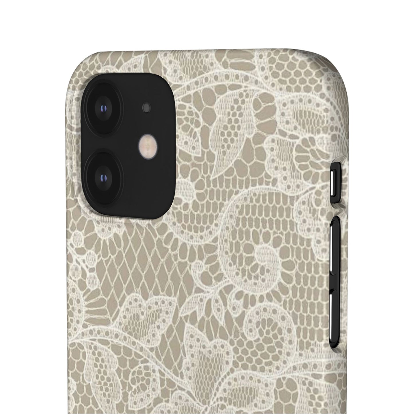 White Lace Phone Case