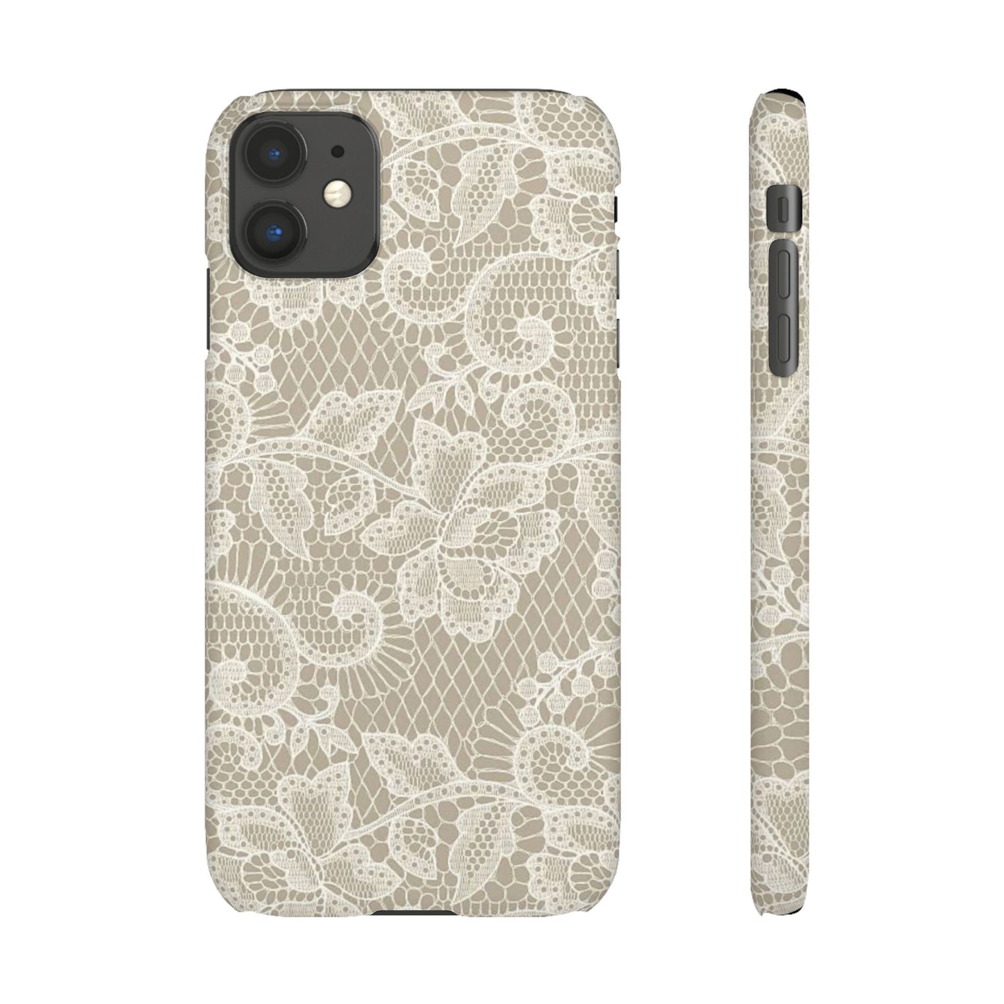 White Lace Phone Case