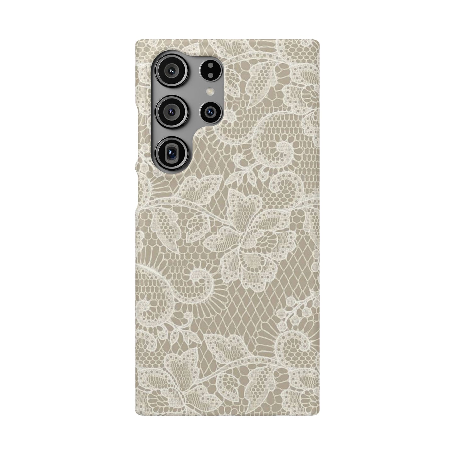 White Lace Phone Case