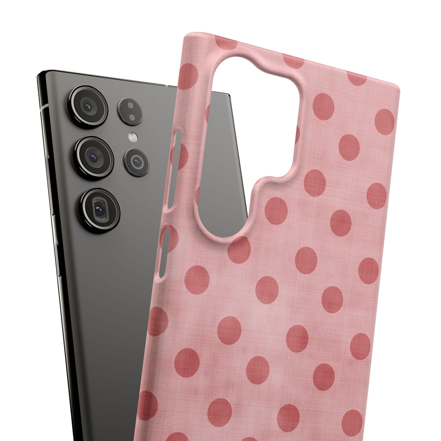 Pink Polka Dot Case